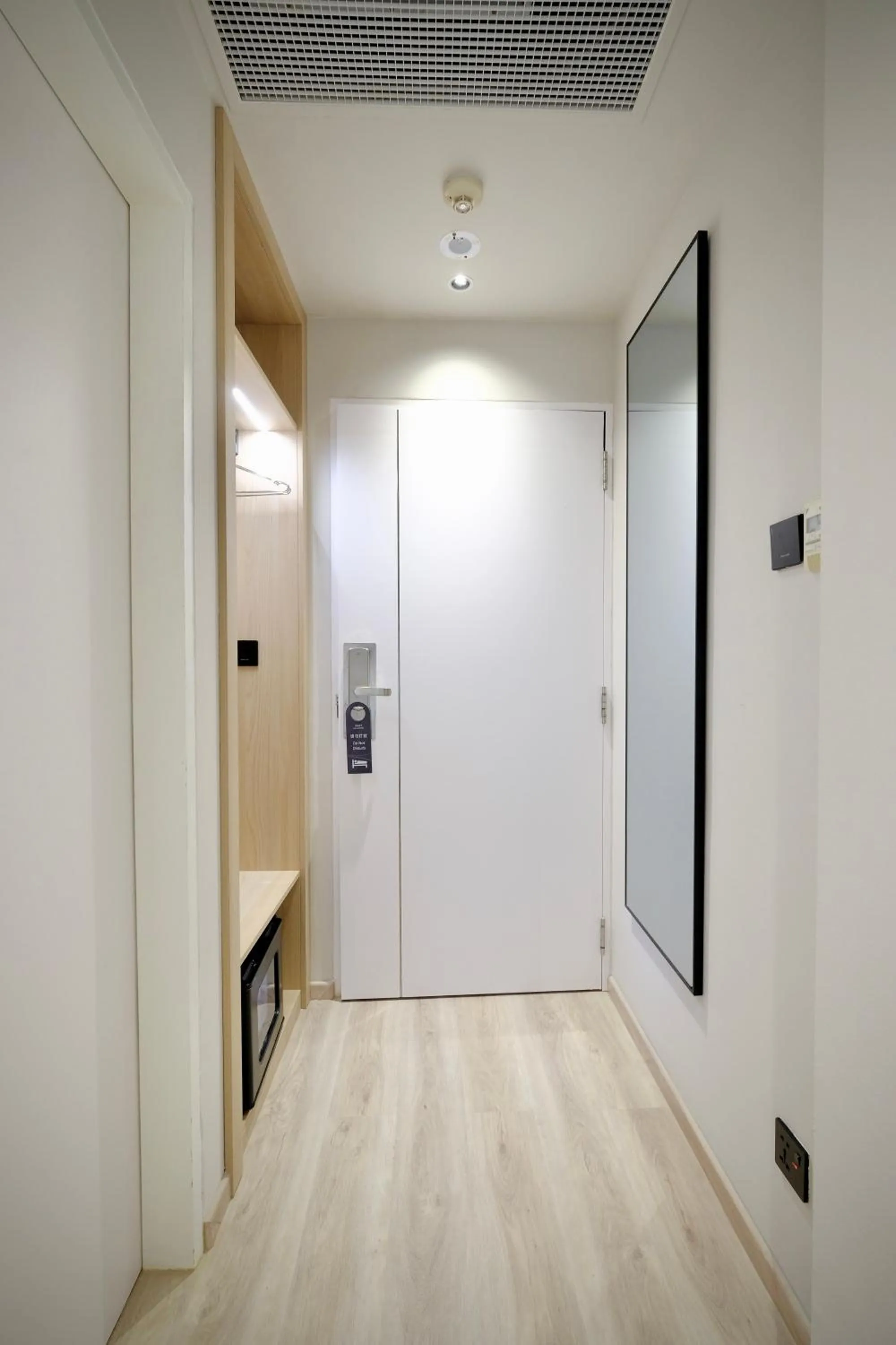 wardrobe in Rest Bugis Hotel