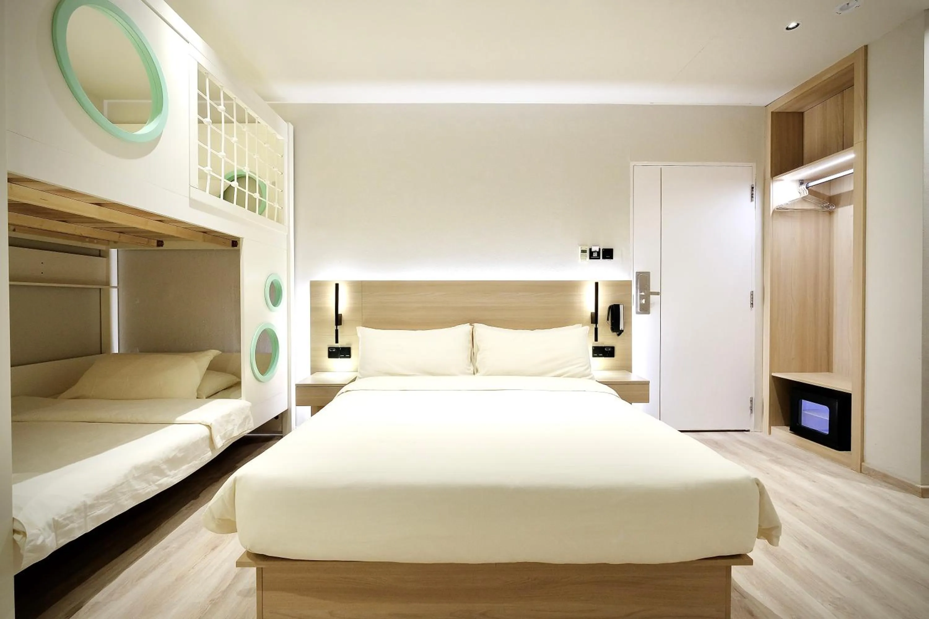 Bed in Rest Bugis Hotel