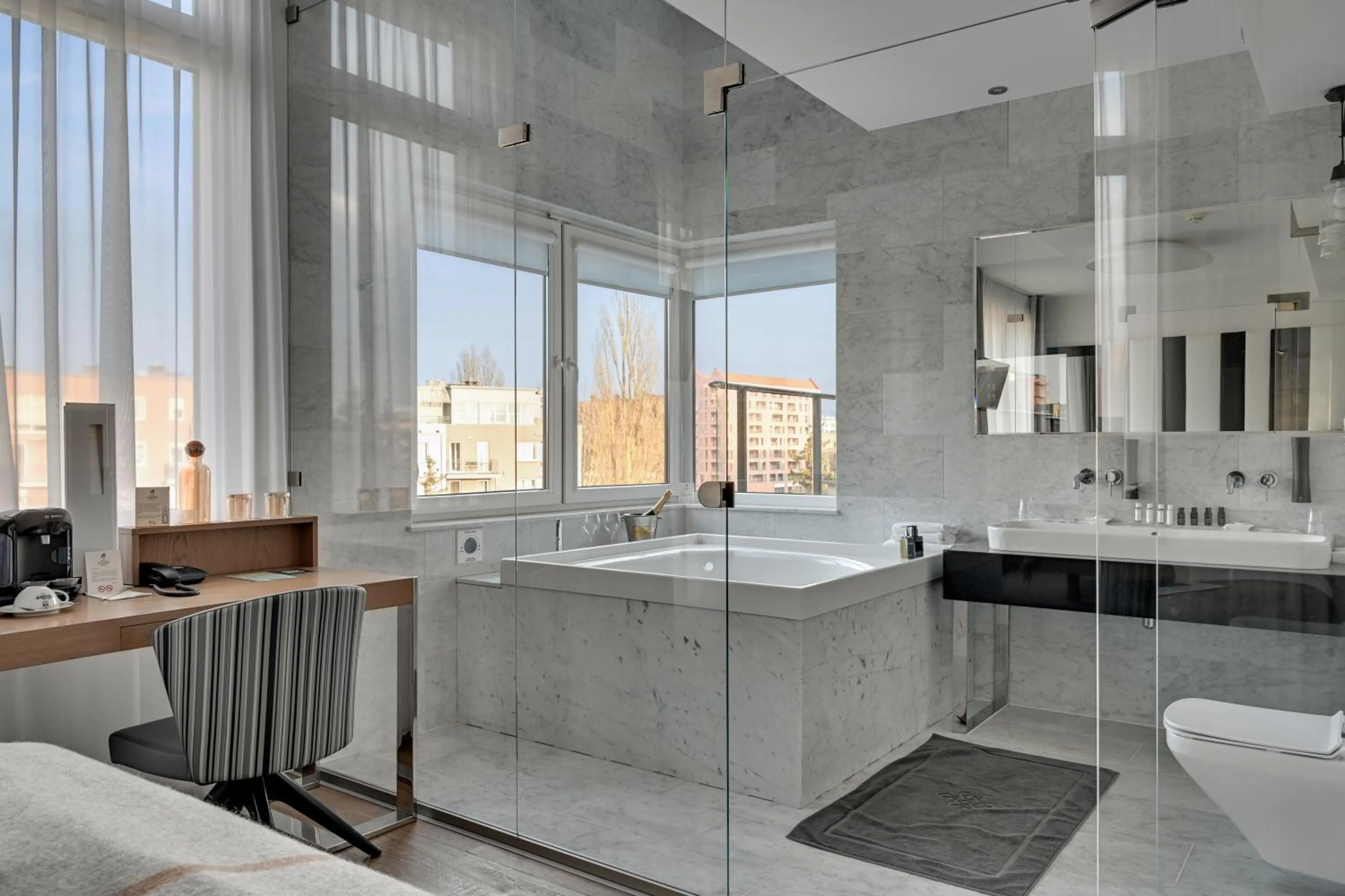 Bathroom in GRANO HOTEL Gdańsk Riverside dawniej HOTEL ALMOND BUSINESS & SPA