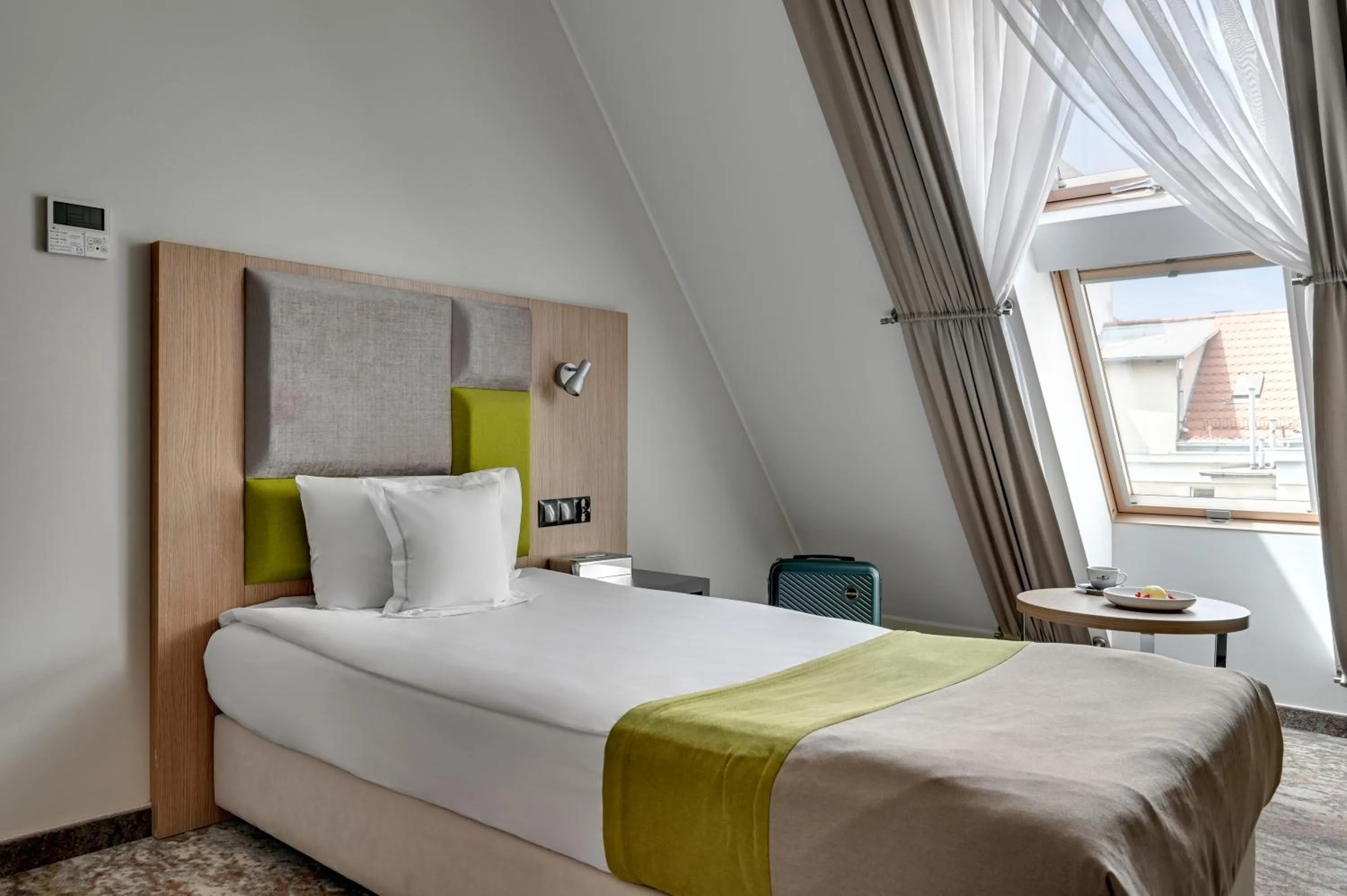 Bed in GRANO HOTEL Gdańsk Riverside dawniej HOTEL ALMOND BUSINESS & SPA