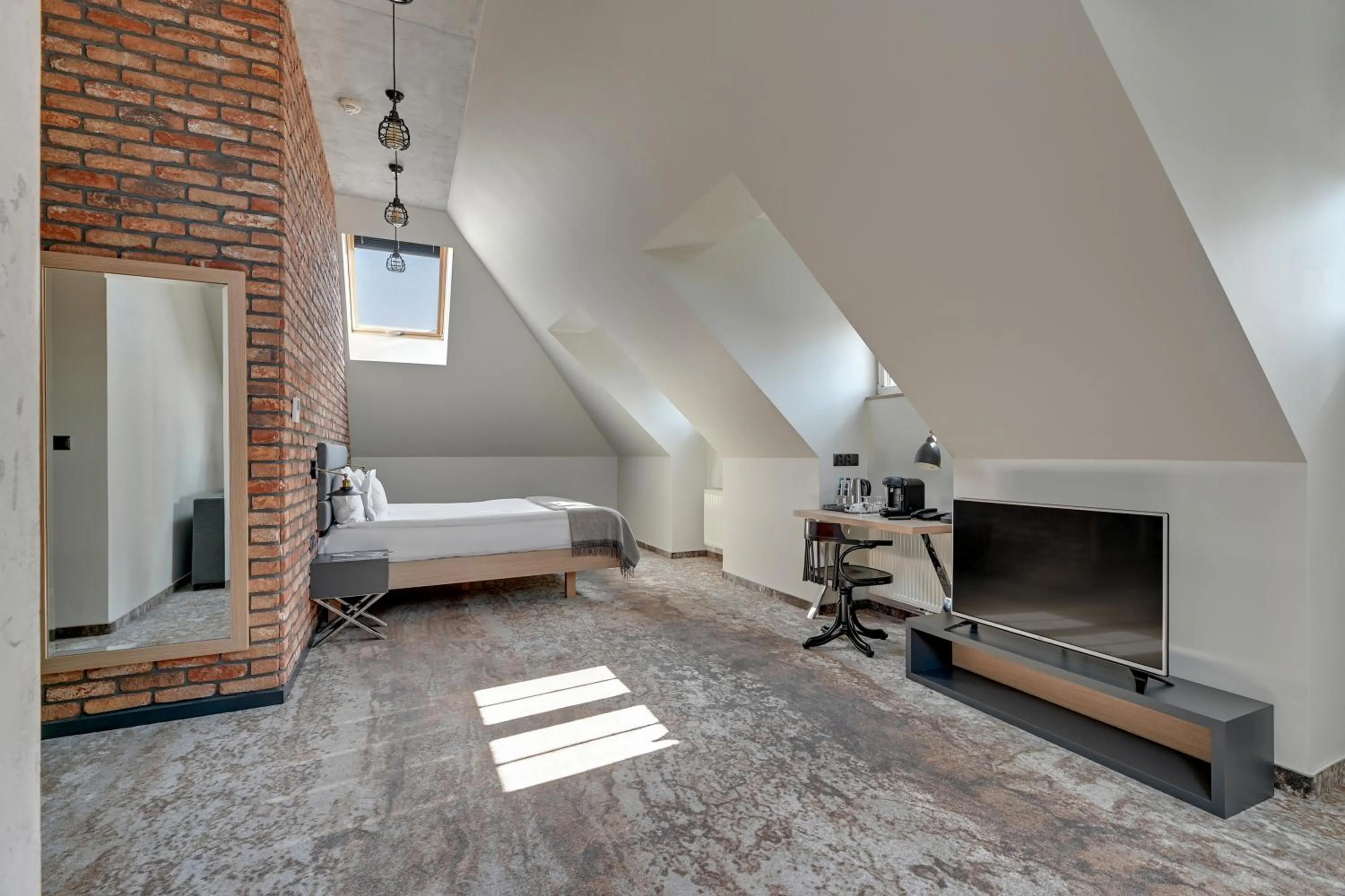 Bed in GRANO HOTEL Gdańsk Riverside dawniej HOTEL ALMOND BUSINESS & SPA