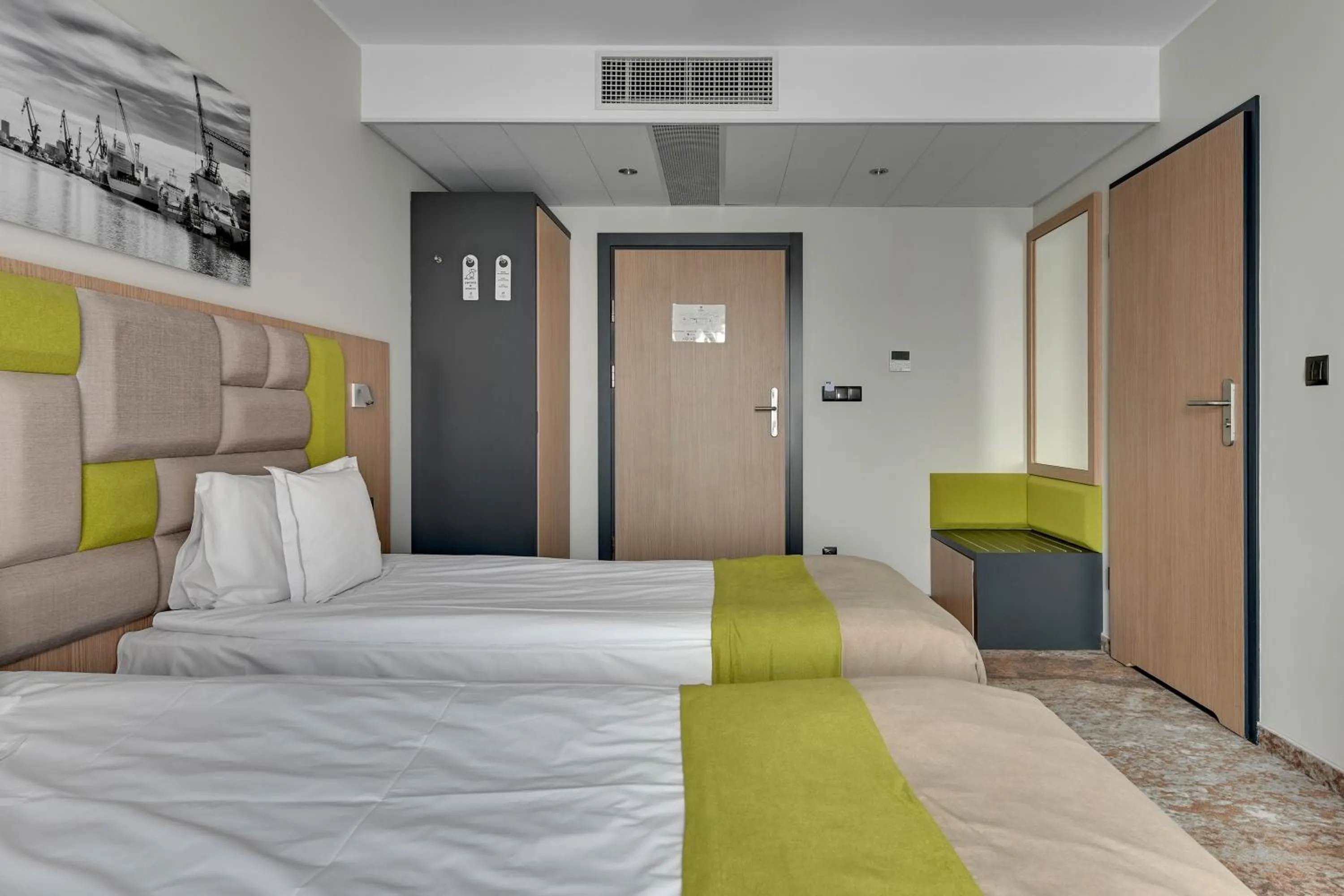 Bed in GRANO HOTEL Gdańsk Riverside dawniej HOTEL ALMOND BUSINESS & SPA