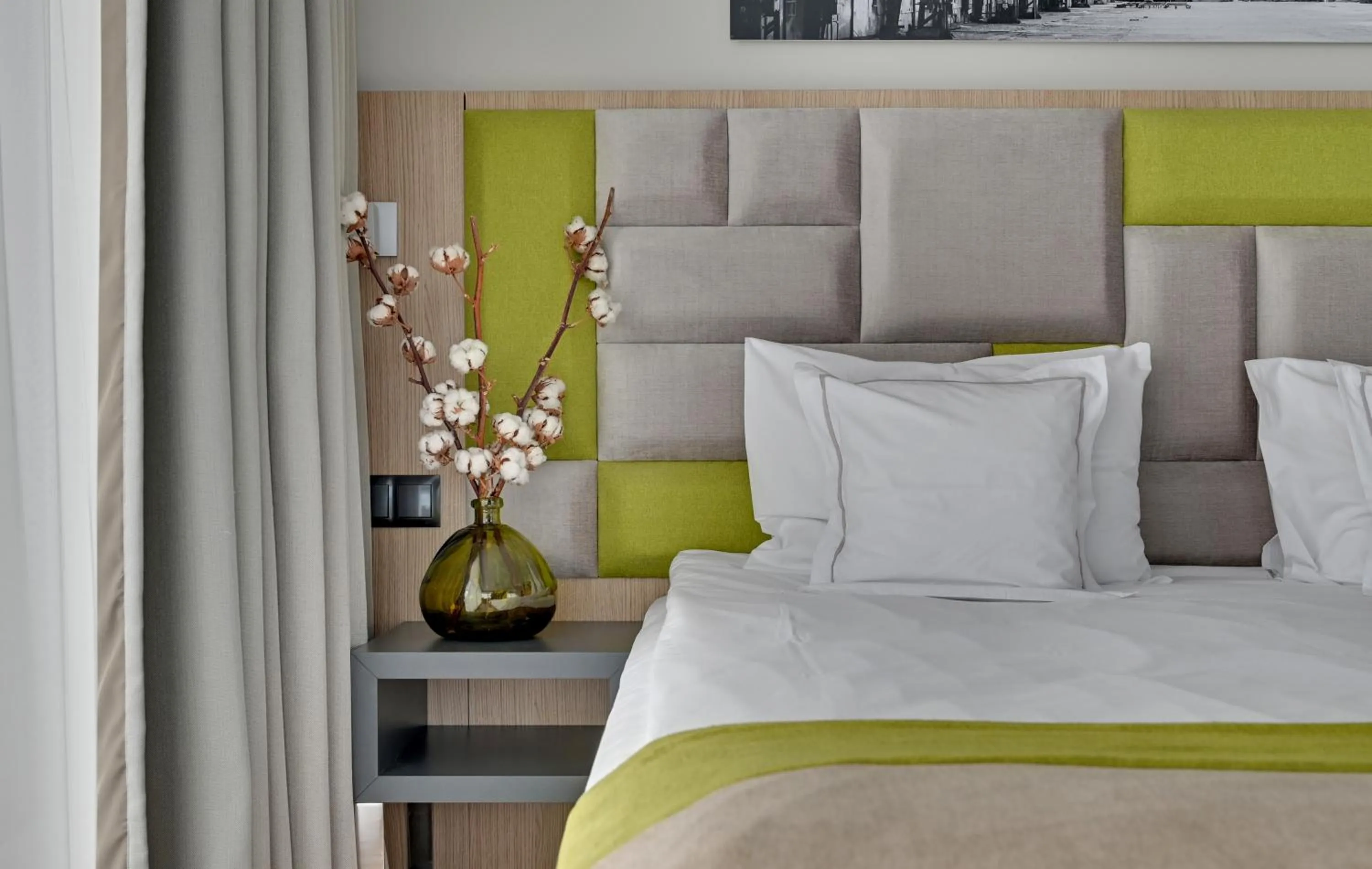 Bed in GRANO HOTEL Gdańsk Riverside dawniej HOTEL ALMOND BUSINESS & SPA