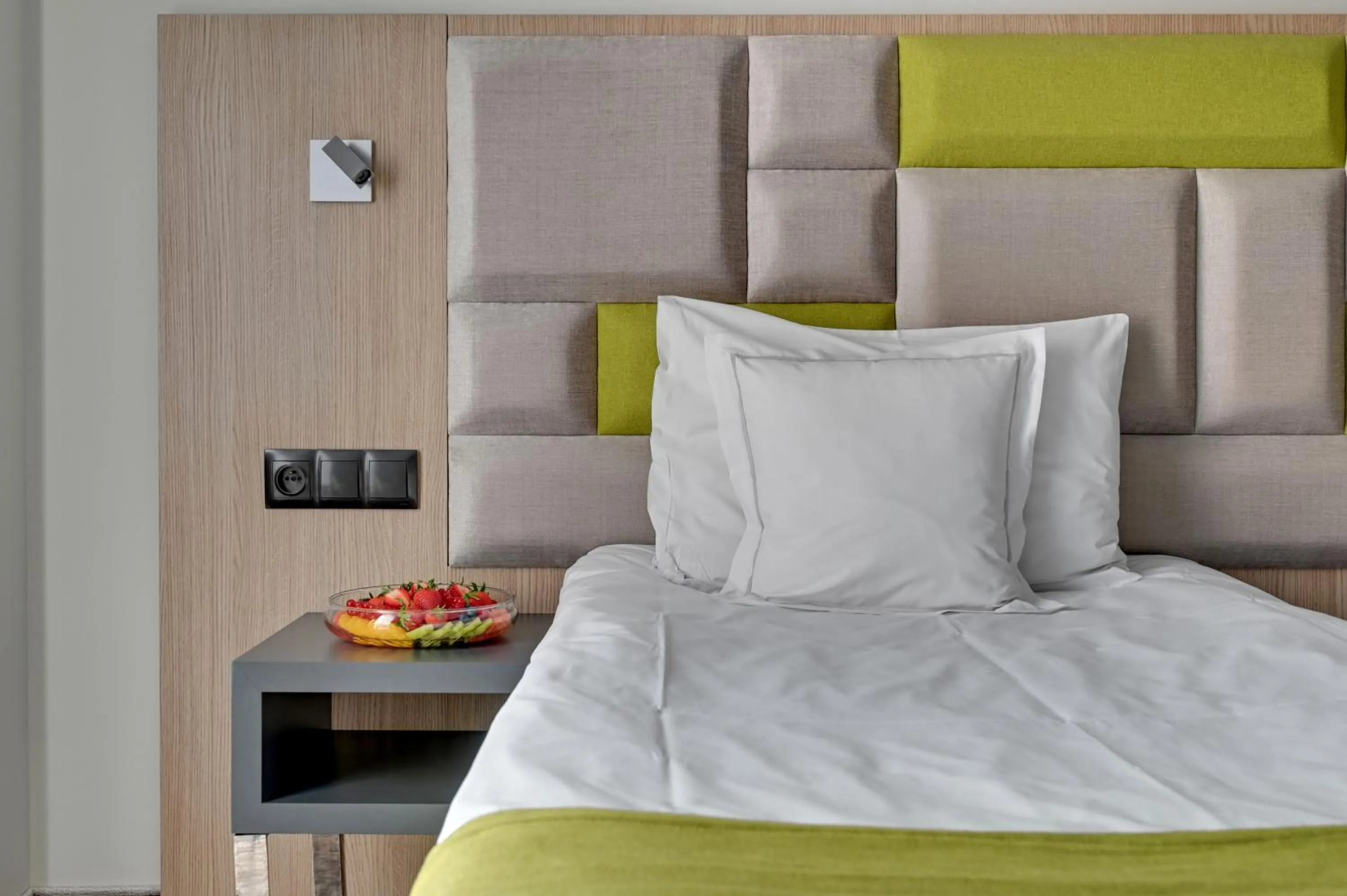 Bed in GRANO HOTEL Gdańsk Riverside dawniej HOTEL ALMOND BUSINESS & SPA