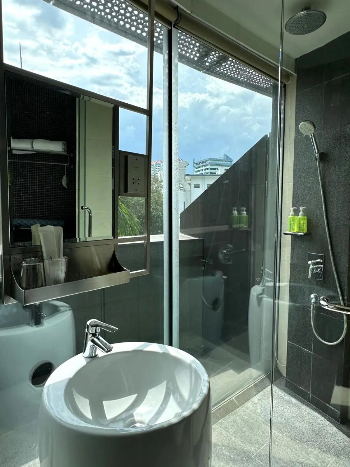 Bathroom in D'Hotel Singapore managed by The Ascott Limited