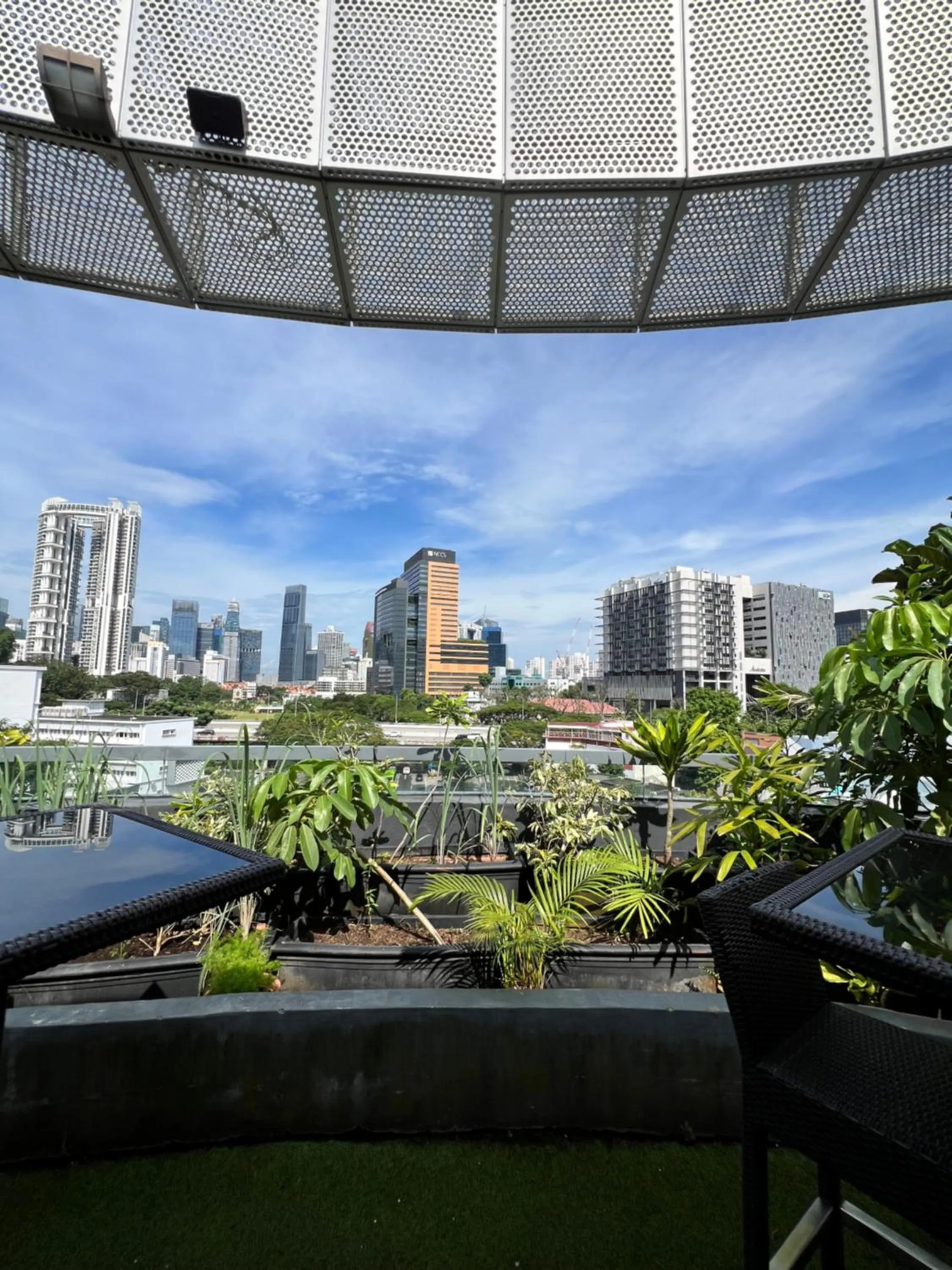View (from property/room) in D'Hotel Singapore managed by The Ascott Limited