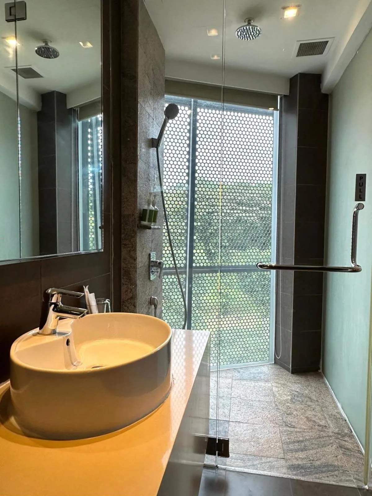 Shower in D'Hotel Singapore managed by The Ascott Limited