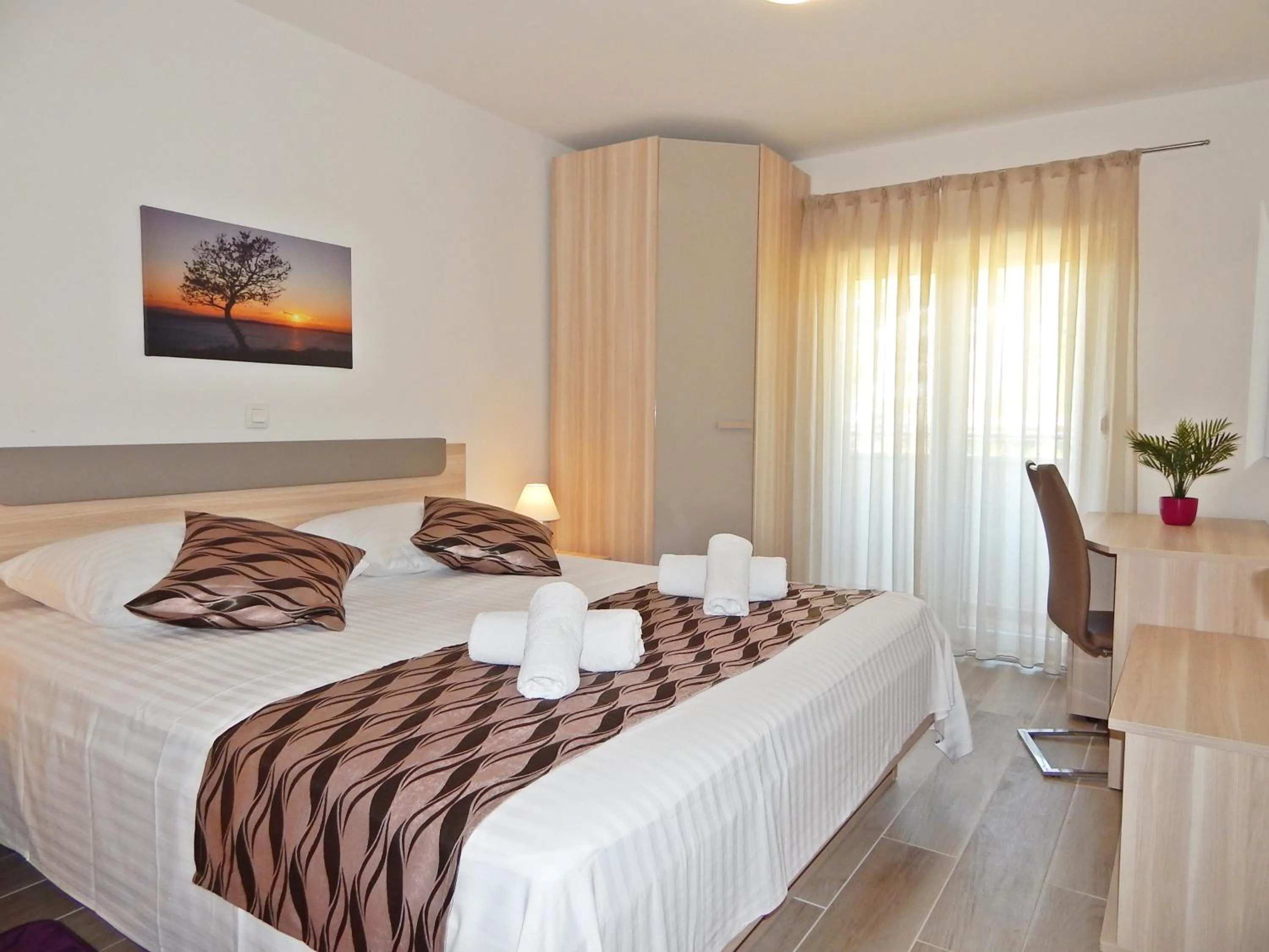 Bed in AB Villa Podstrana