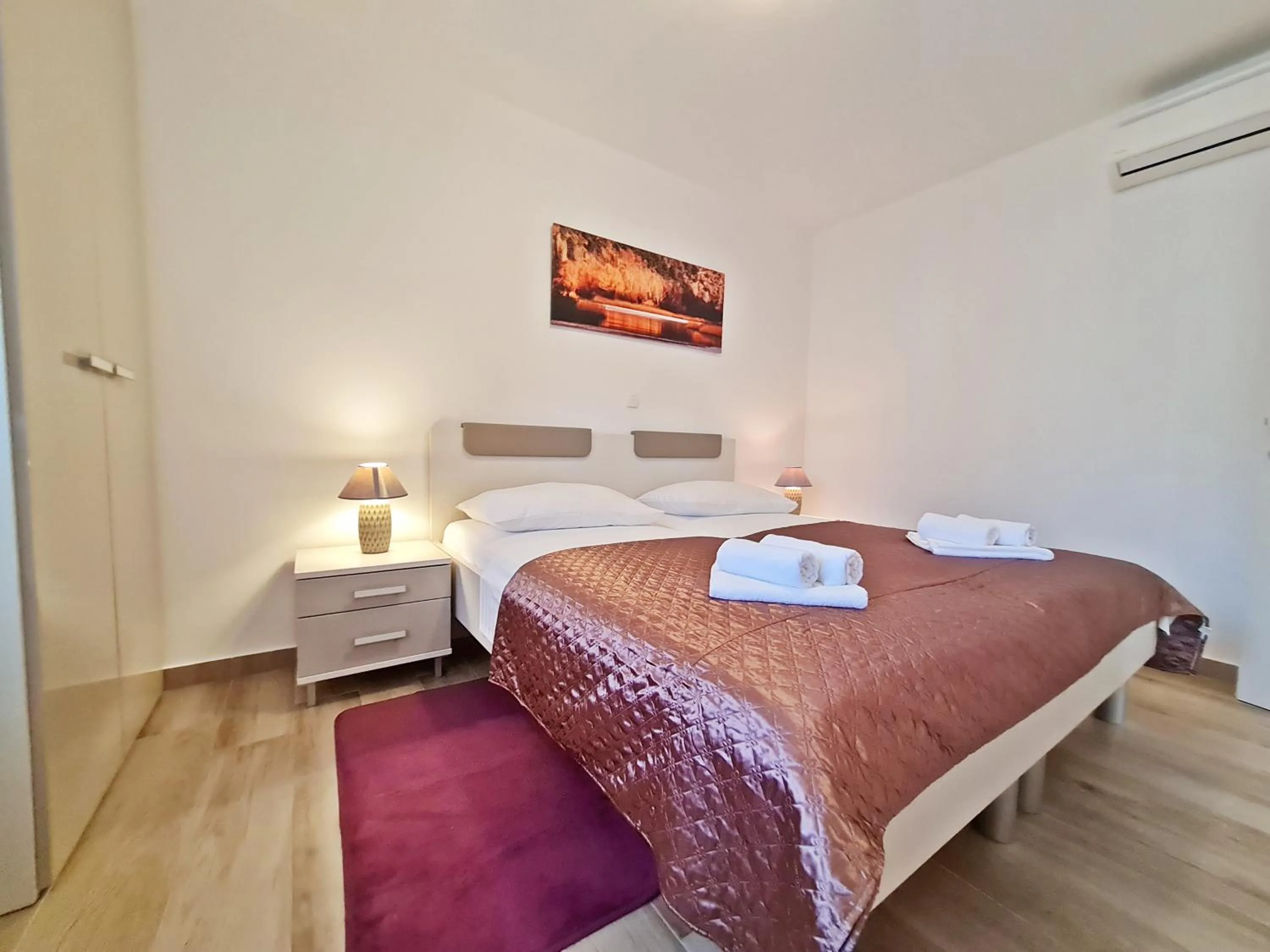 Bedroom, Bed in AB Villa Podstrana