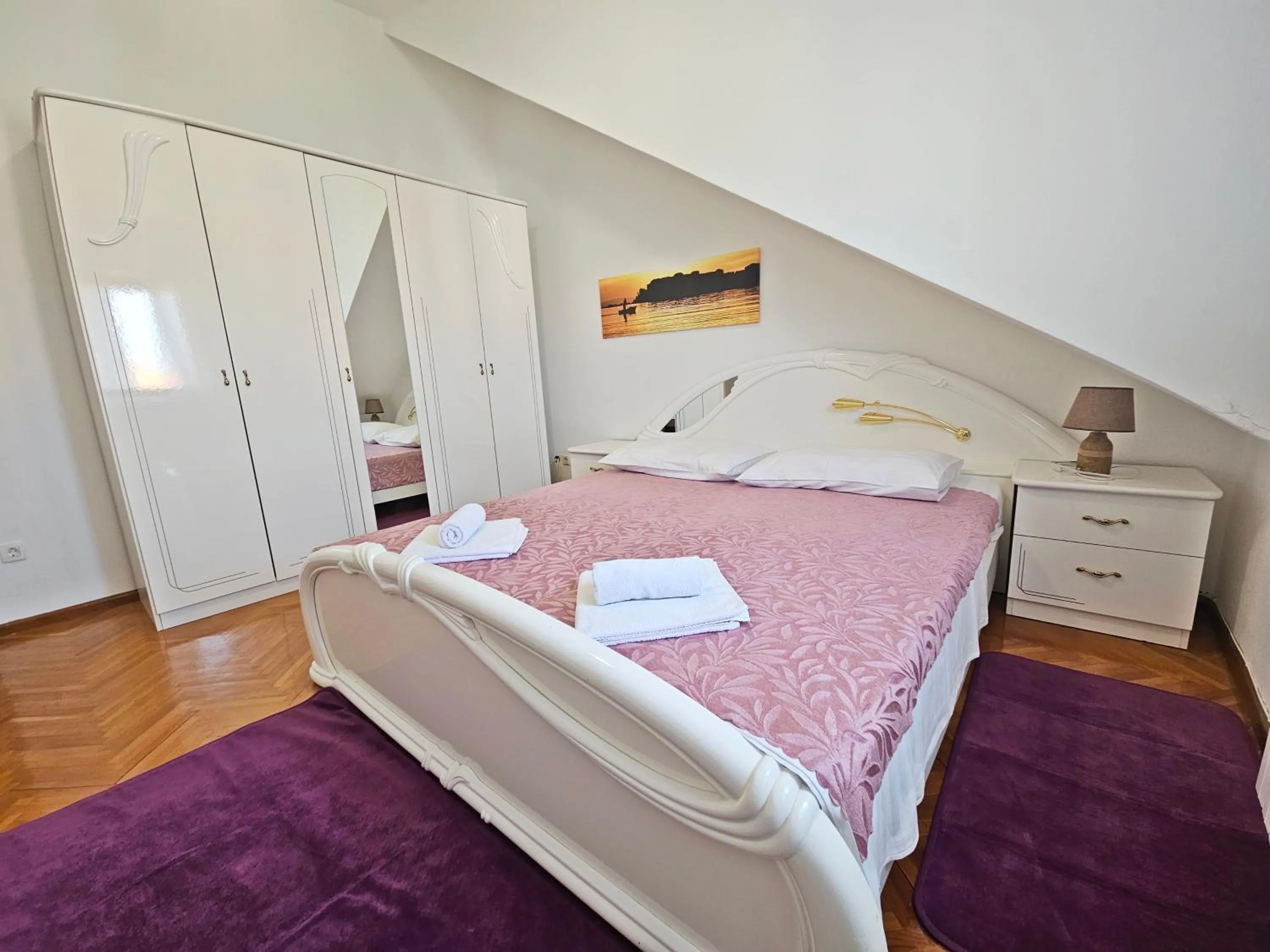 Bedroom, Bed in AB Villa Podstrana