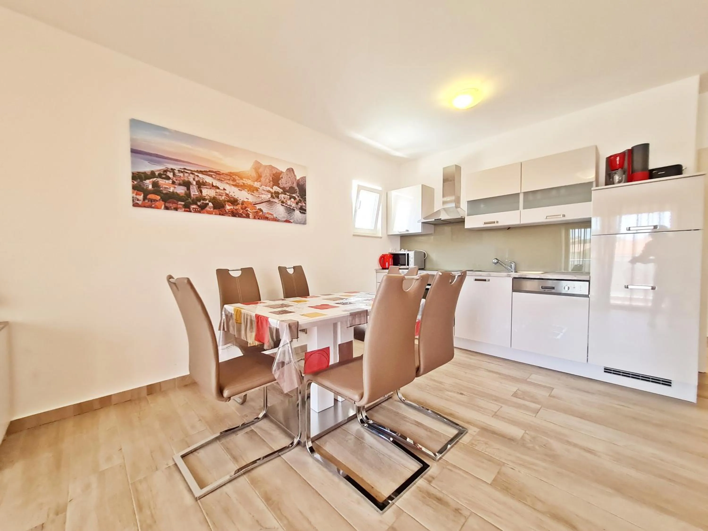 Kitchen or kitchenette in AB Villa Podstrana
