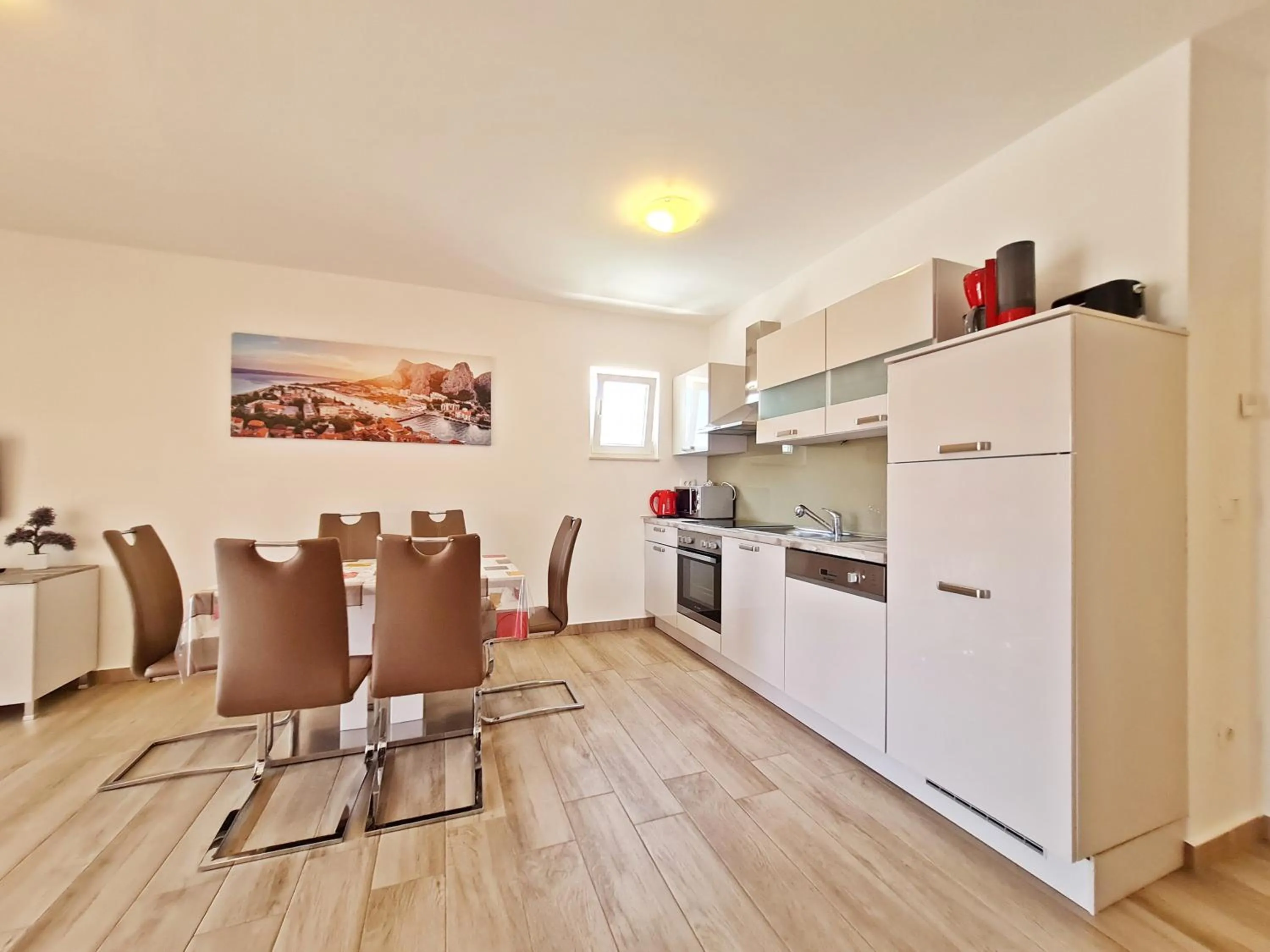 Kitchen or kitchenette in AB Villa Podstrana