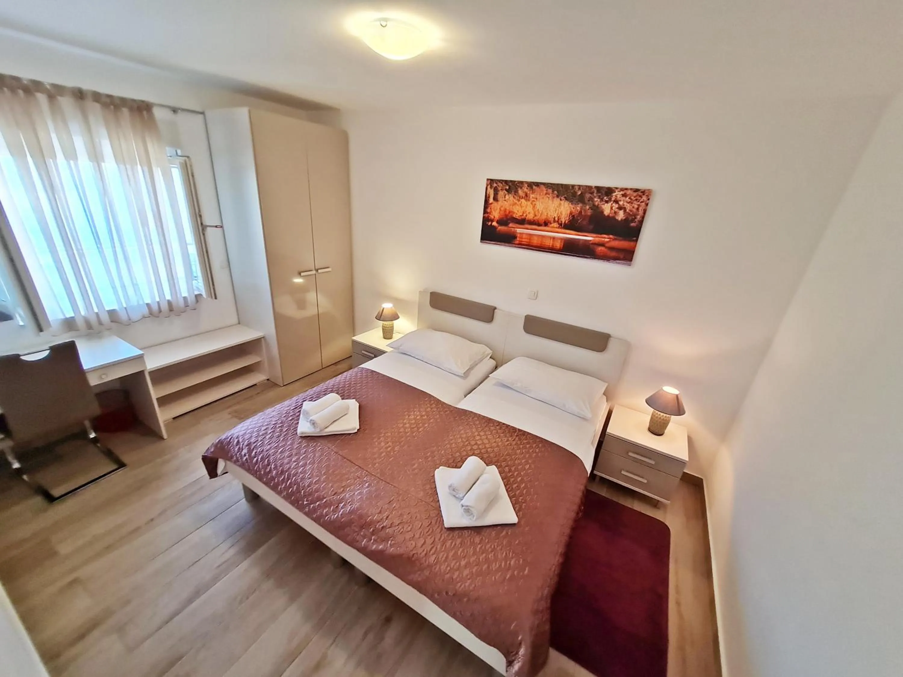 Bedroom, Bed in AB Villa Podstrana
