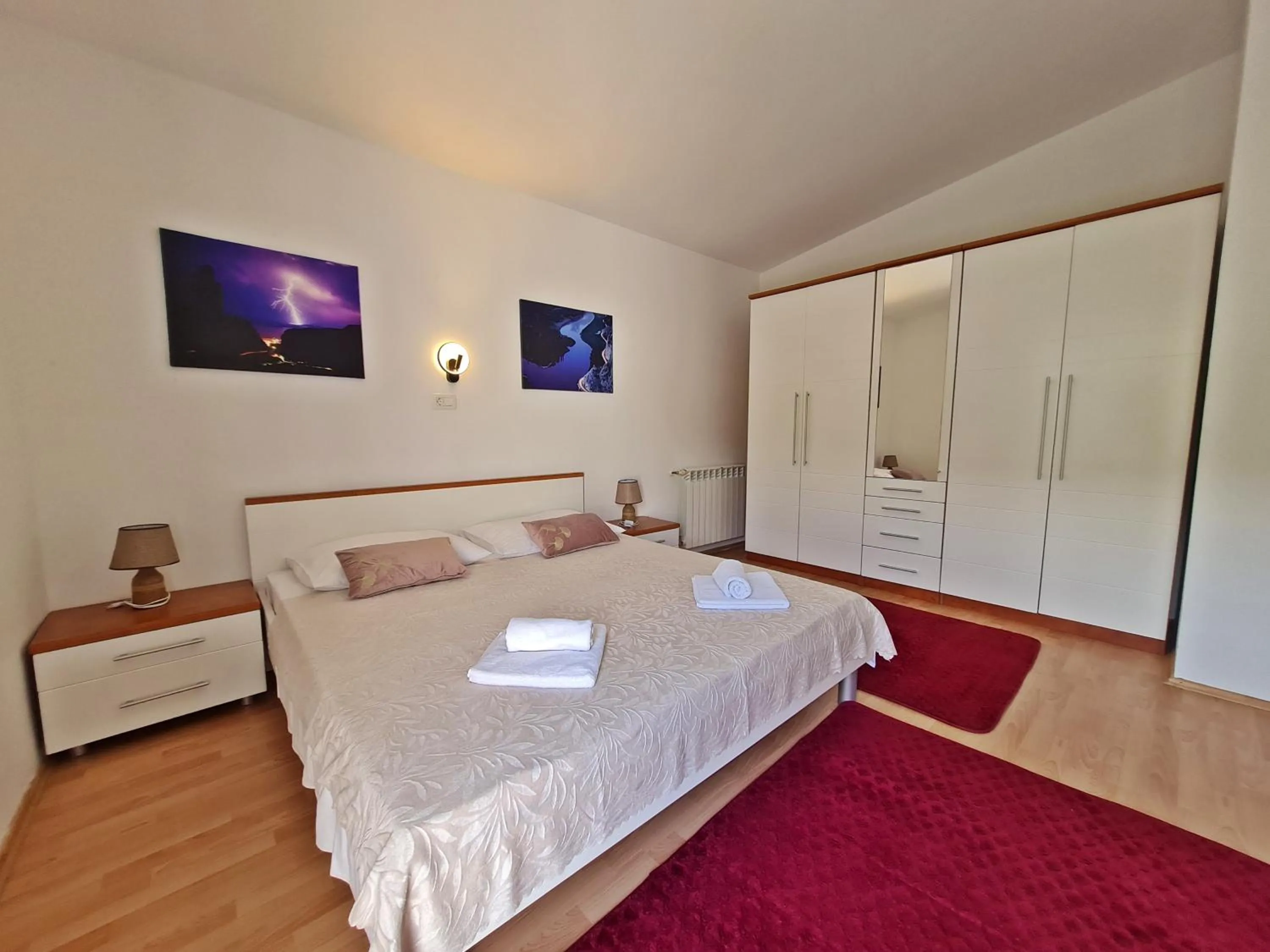 Bed in AB Villa Podstrana