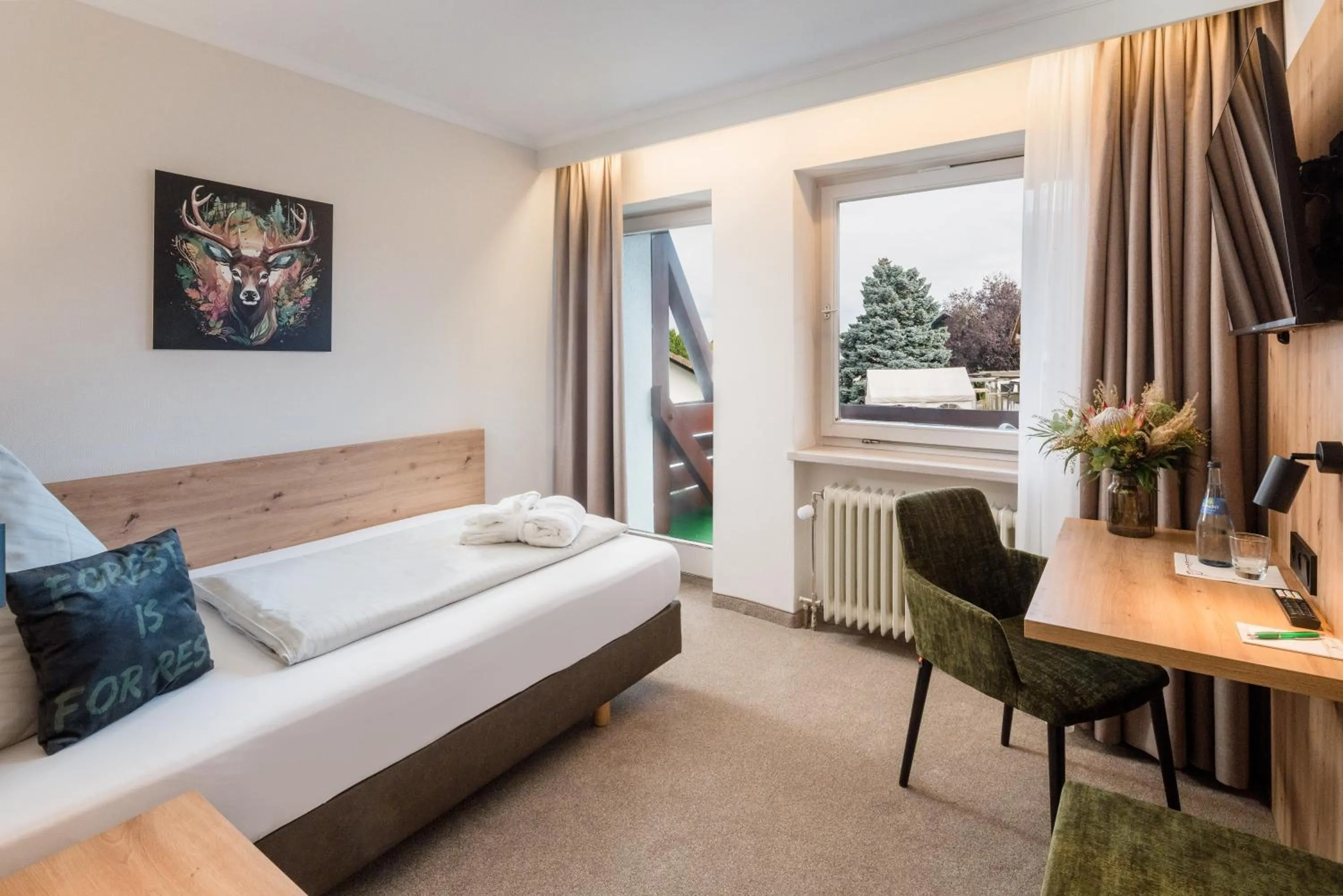 Photo of the whole room, Bed in Hotel-Resort Waldachtal - Adults only