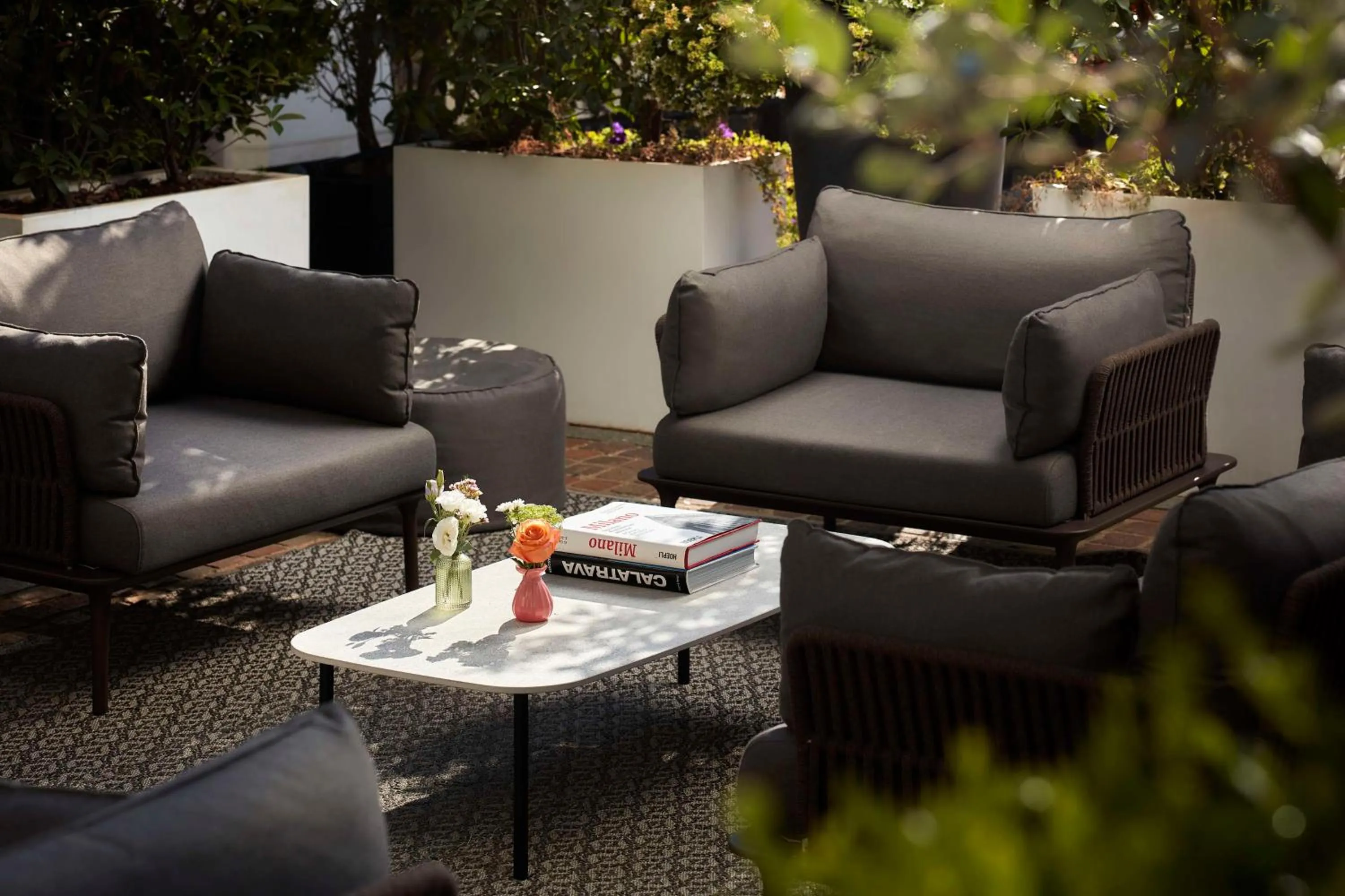 Balcony/Terrace in Avani Palazzo Moscova Milan Hotel