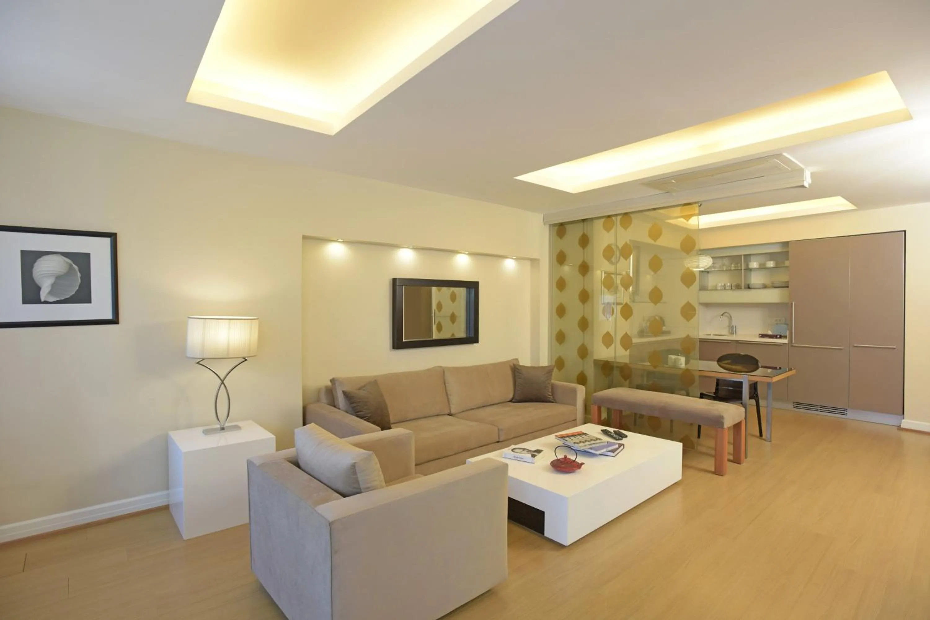 Living room in Cheya Deluxe Residence Nisantasi Istanbul City Center