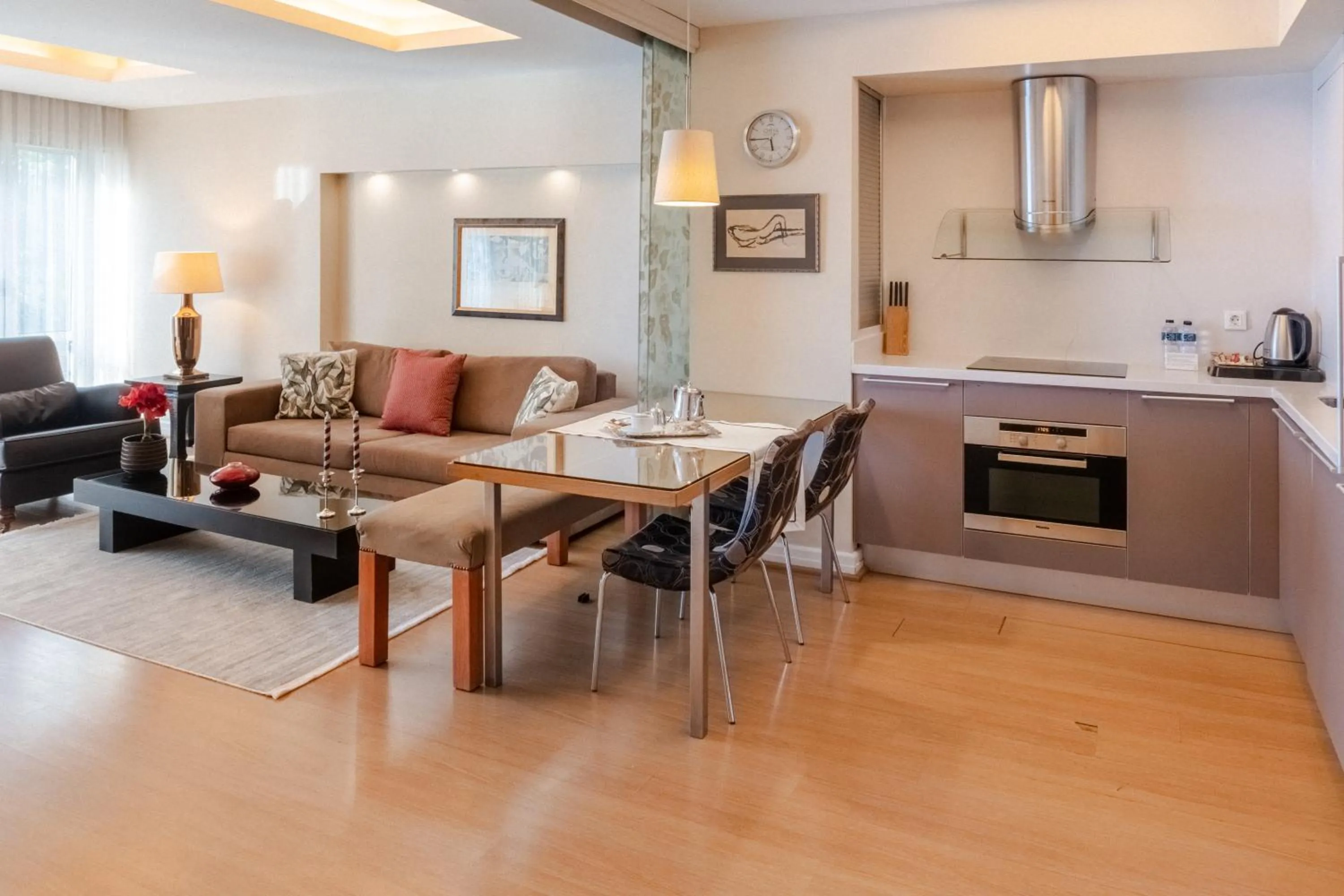 Living room in Cheya Deluxe Residence Nisantasi Istanbul City Center