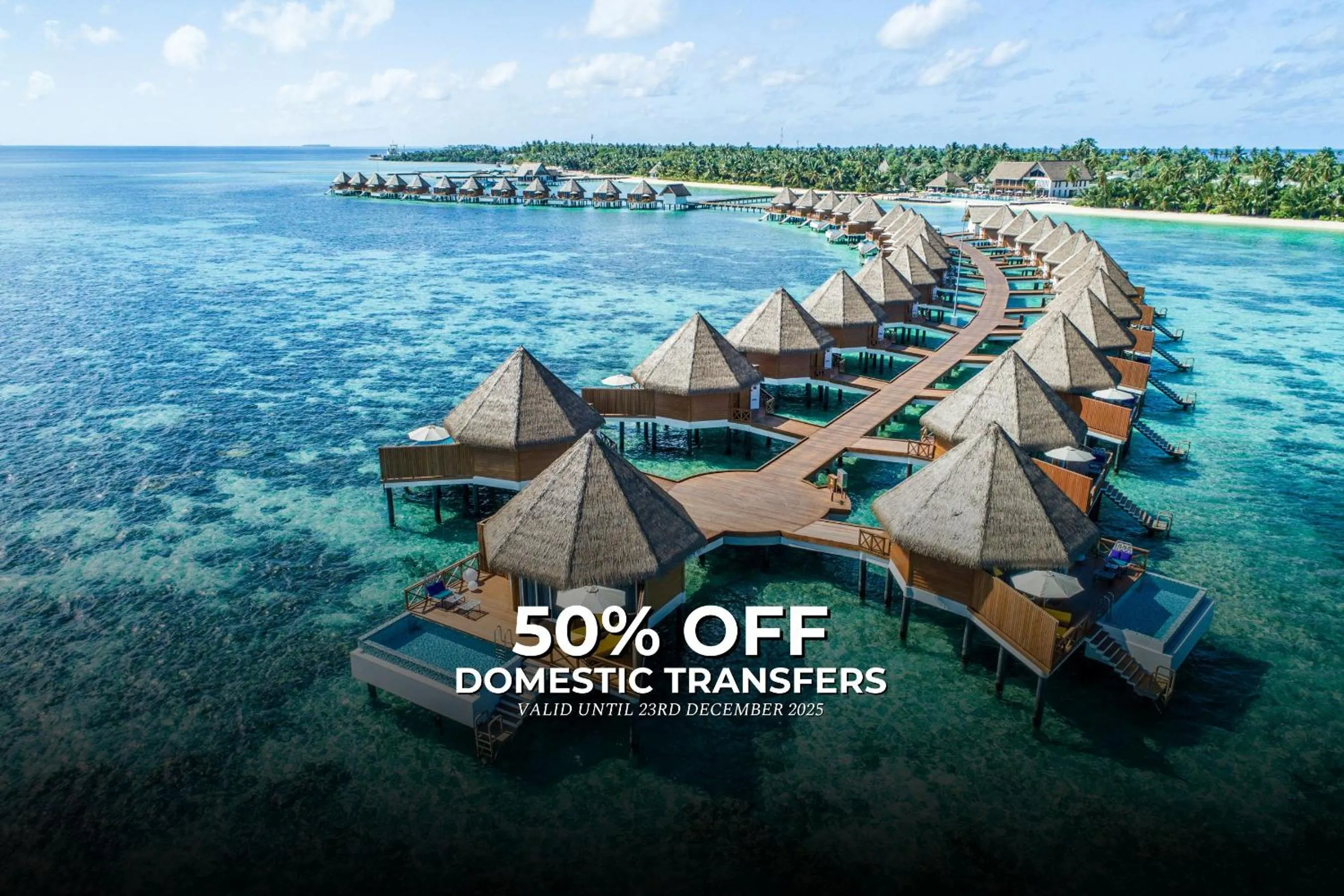 Mercure Maldives Kooddoo - Adults-Only Escape - 50 percent off Domestic Transfers