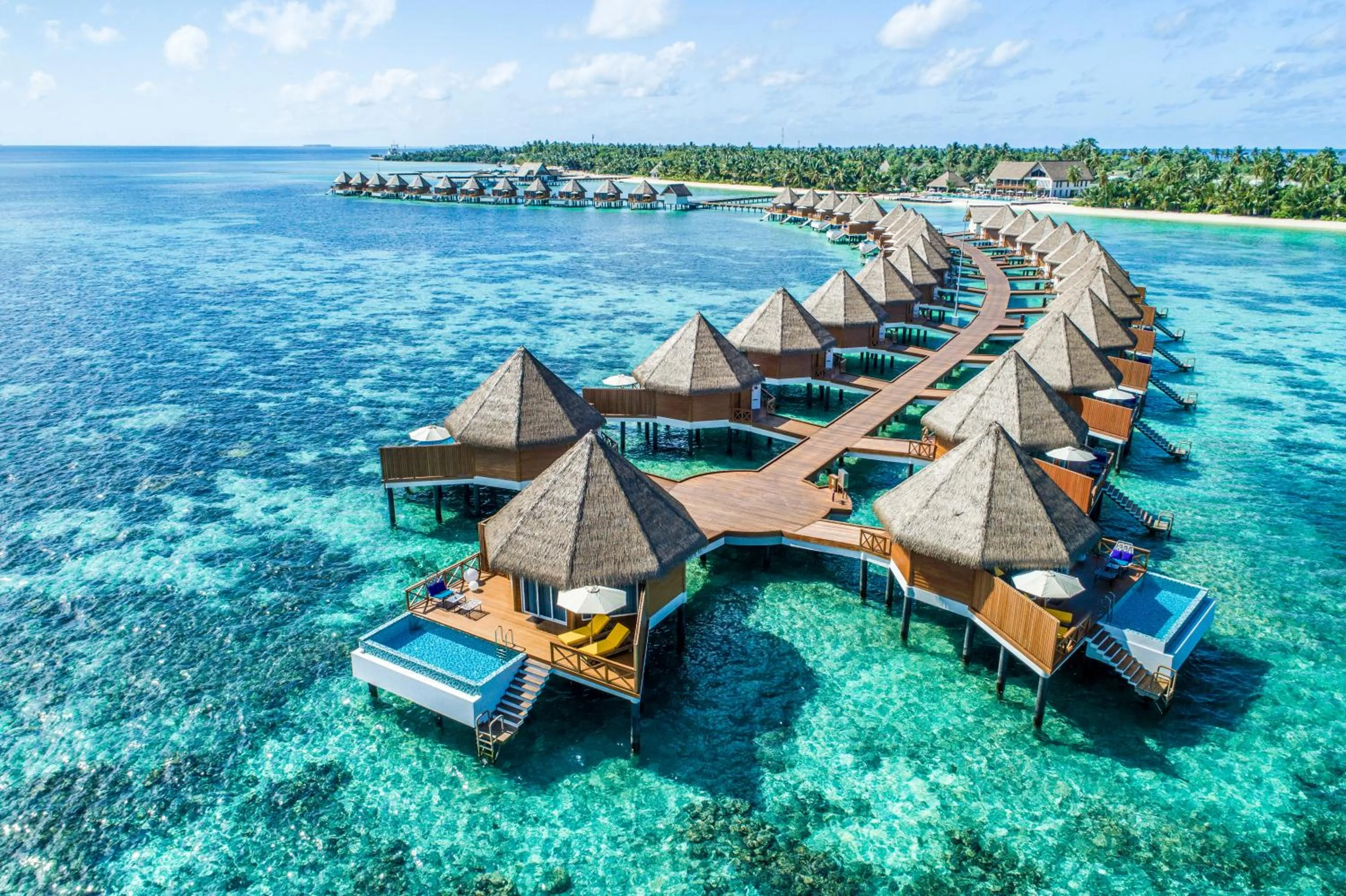 Bird's eye view in Mercure Maldives Kooddoo - Adults-Only Escape - 50 percent off Domestic Transfers