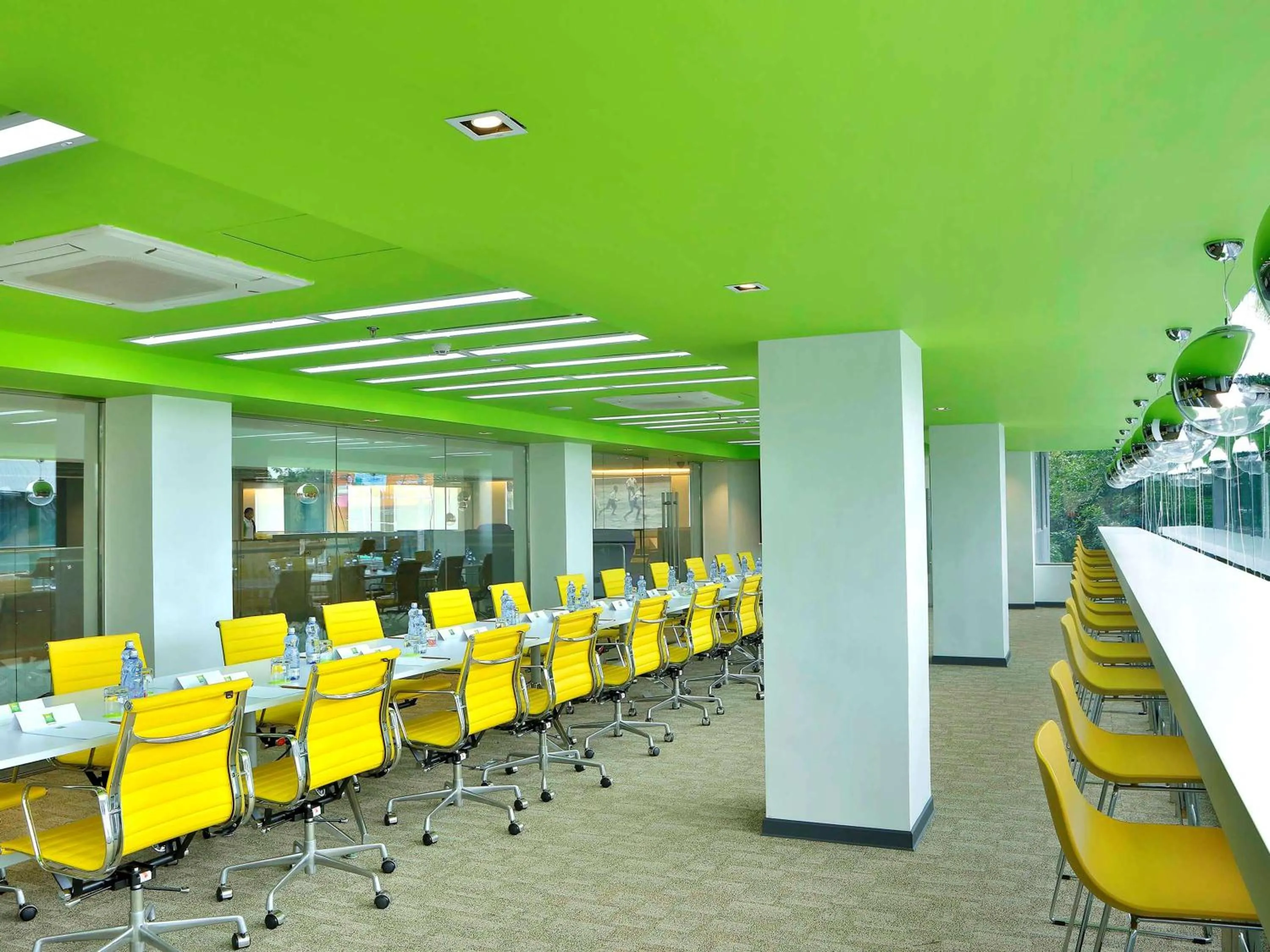 On site in Hotel Stadium