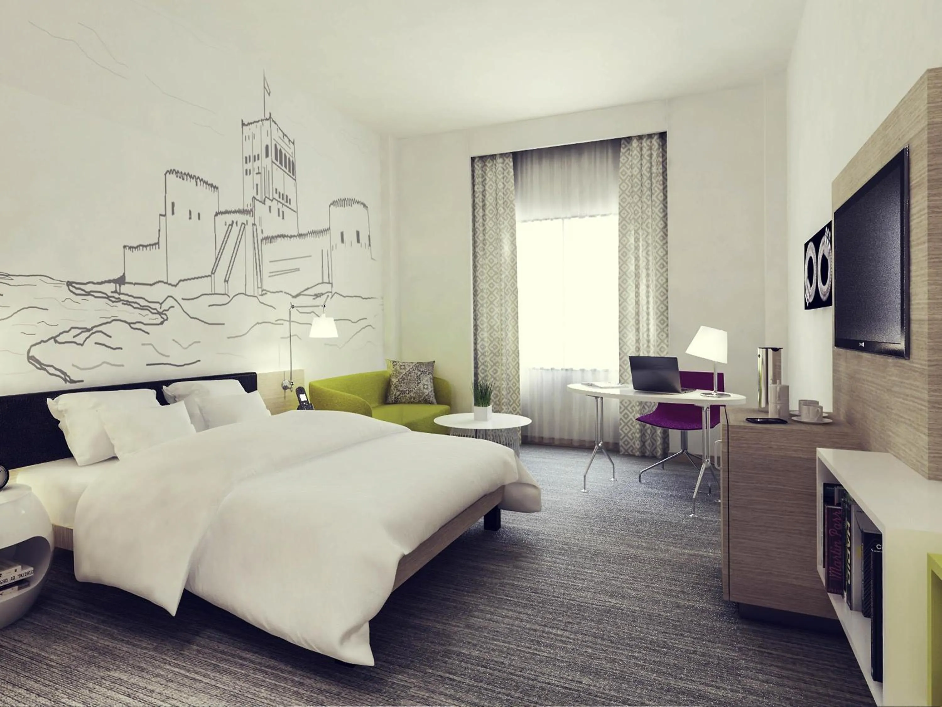 Superior Twin Room in Mercure Sohar