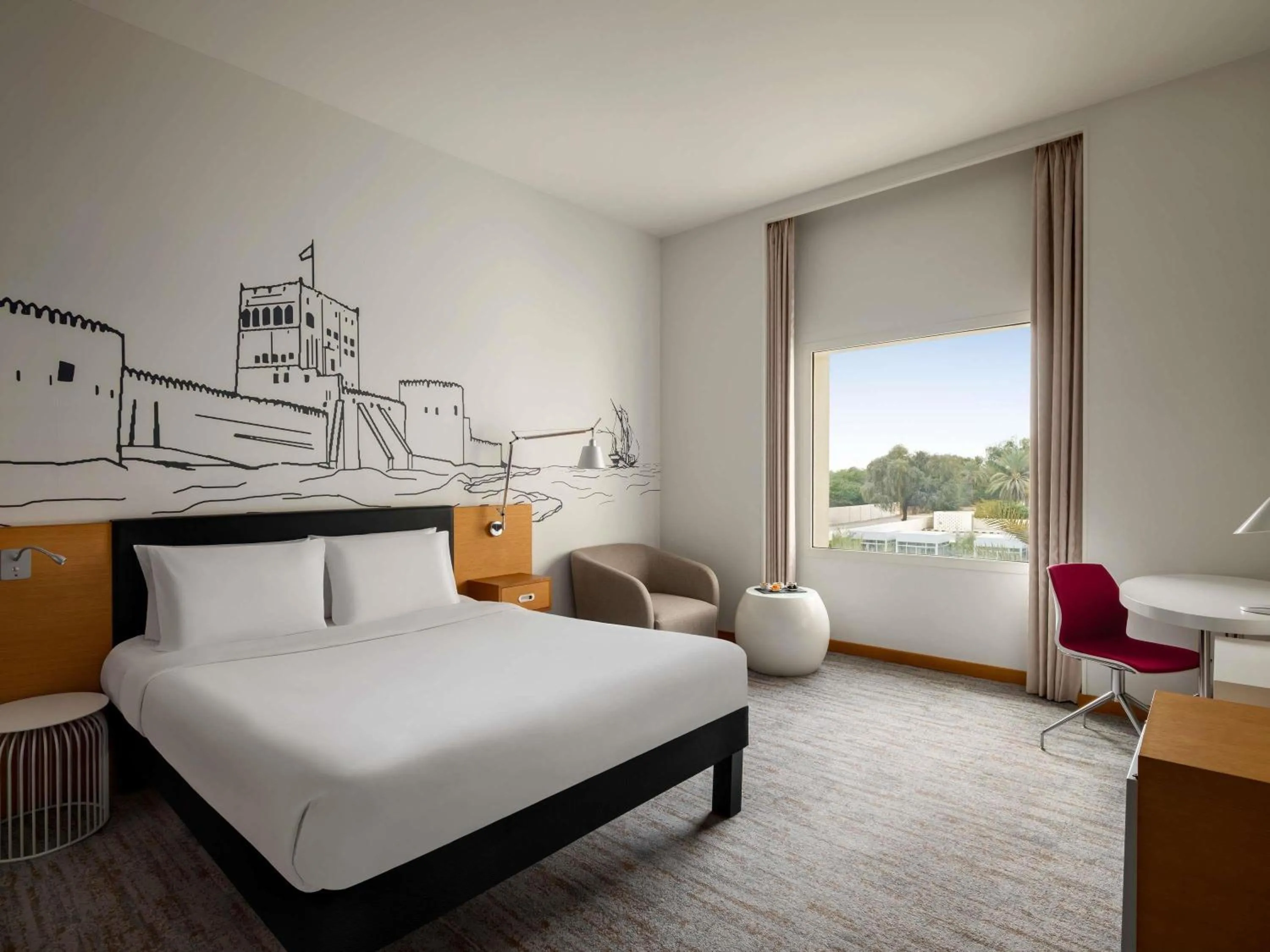 Bedroom, Bed in Mercure Sohar