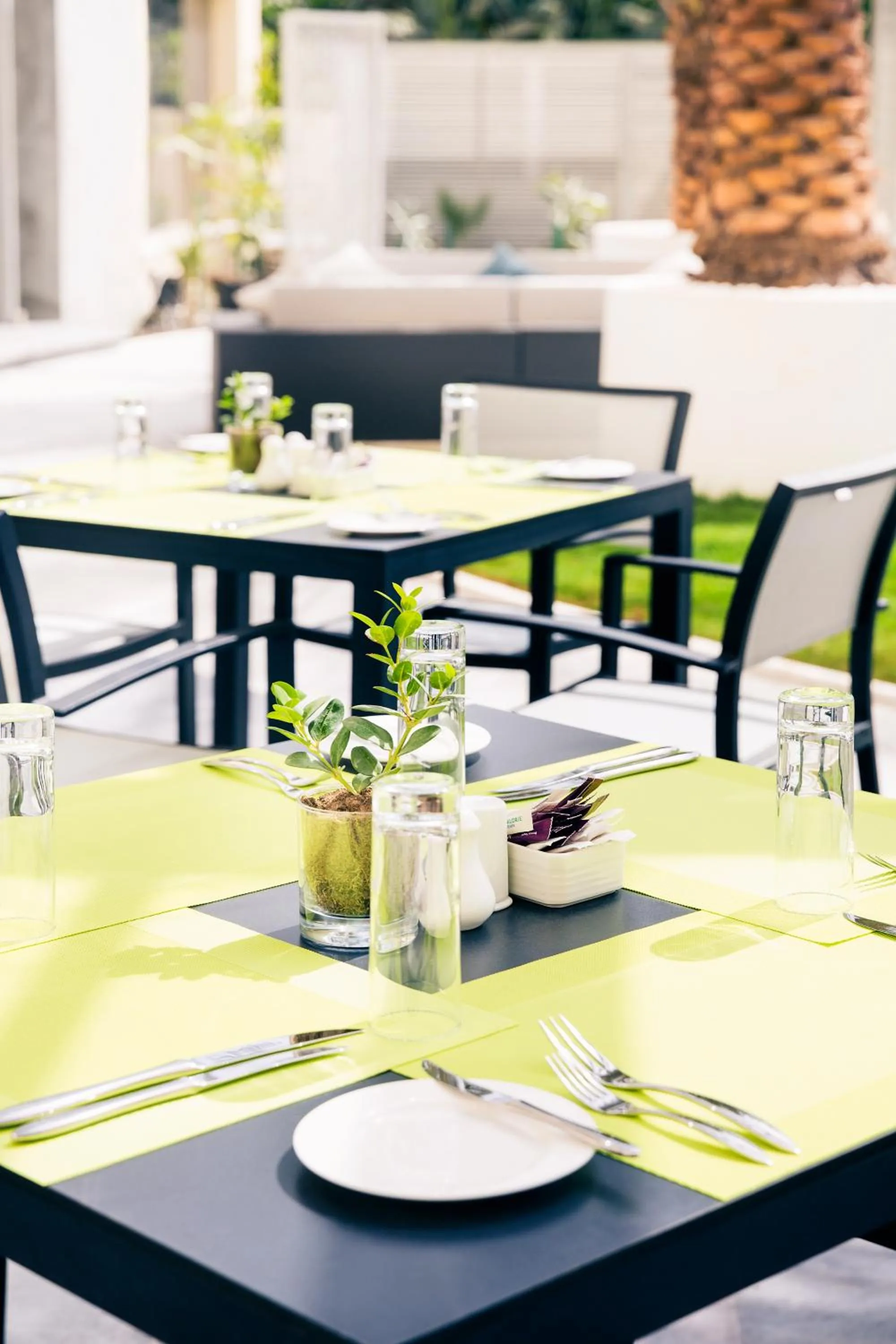 Patio in Mercure Sohar