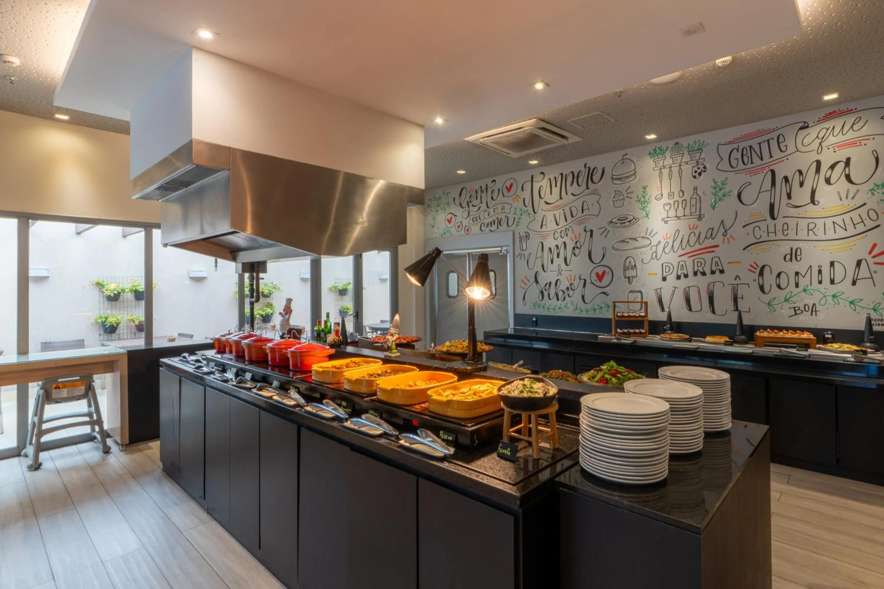 Kitchen or kitchenette in Novotel RJ Praia de Botafogo