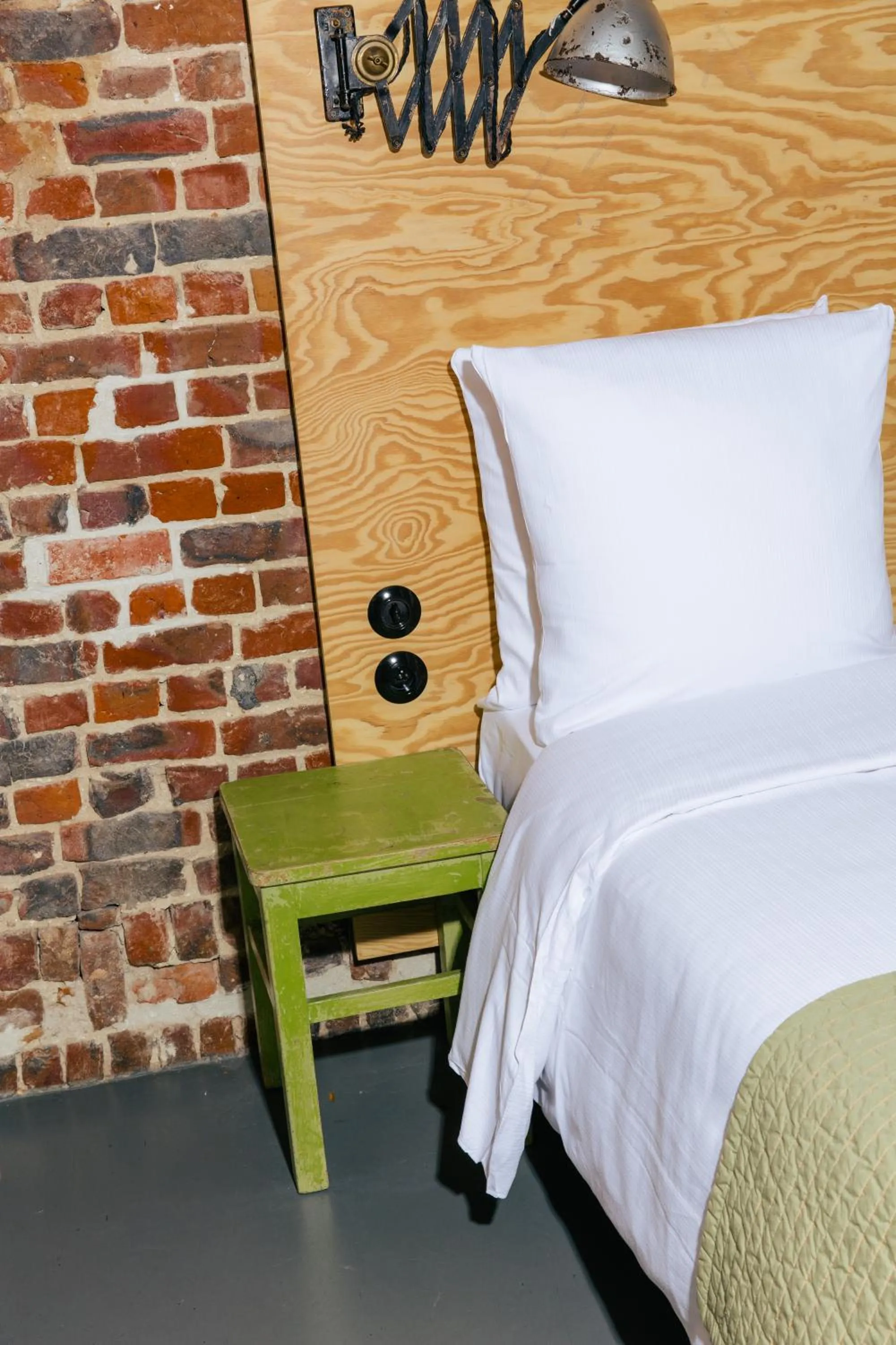 Bedroom, Bed in JAM Brussels