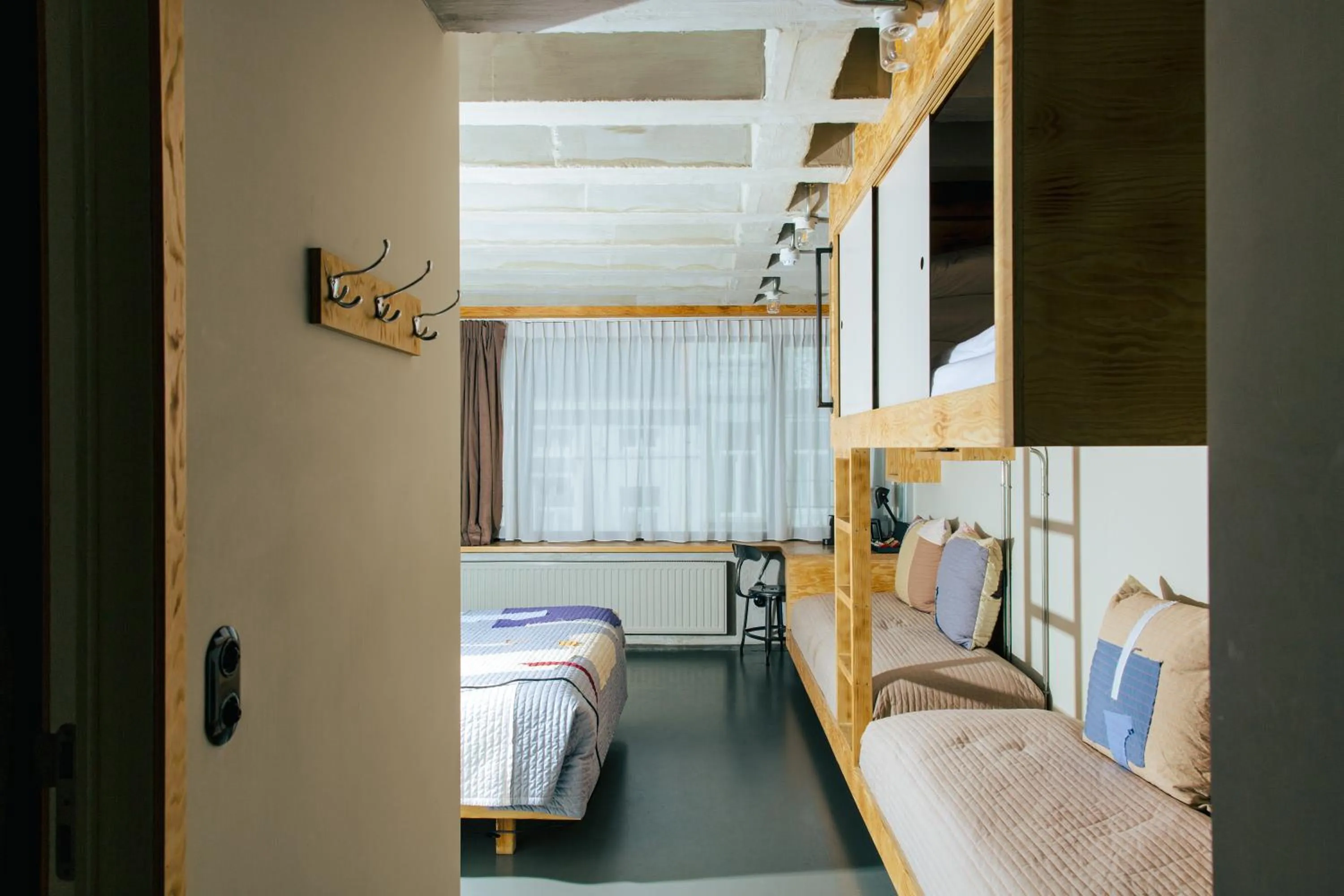 bunk bed, Bed in JAM Brussels