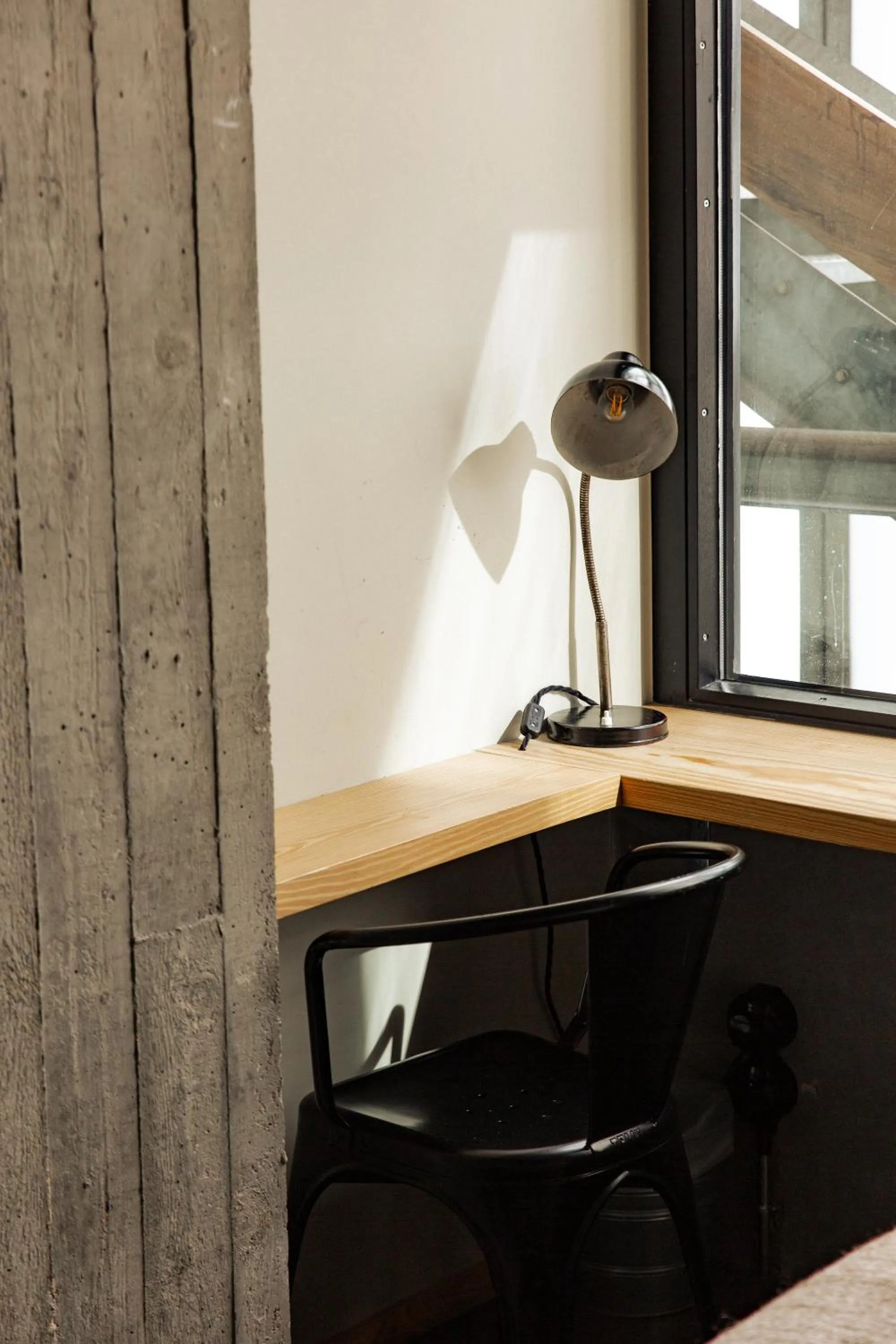 Seating area in JAM Brussels