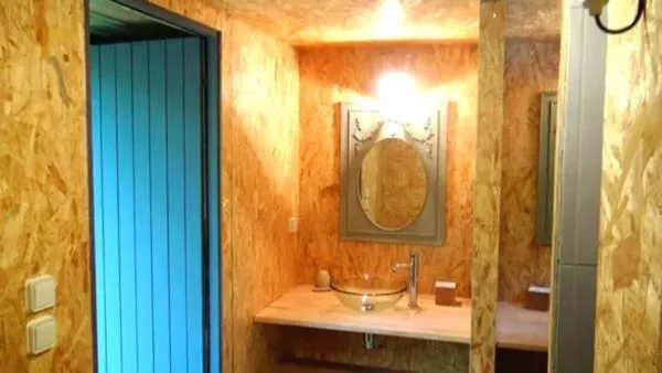 Bathroom in Lodging Le Lac