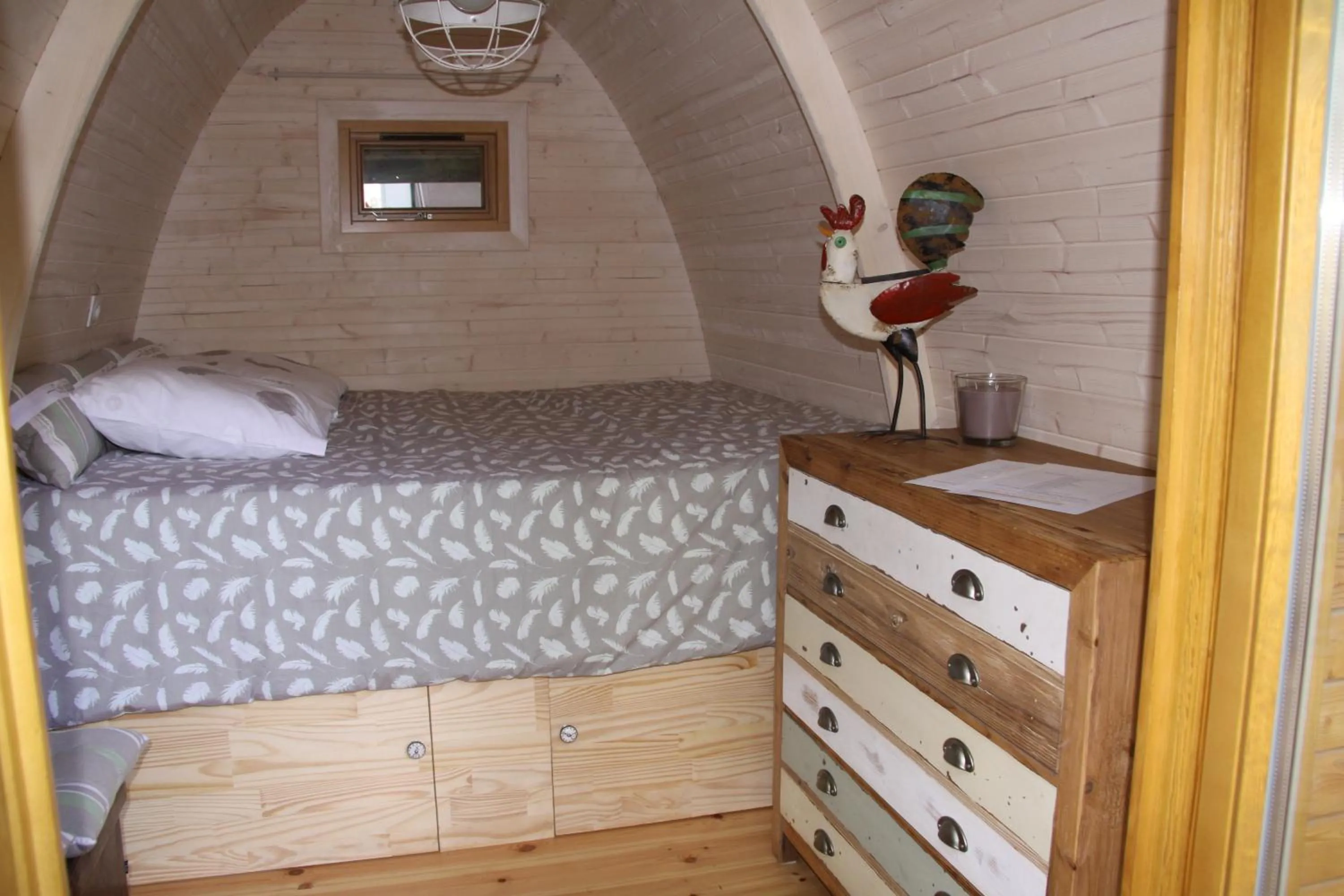 Bed in Lodging Le Lac