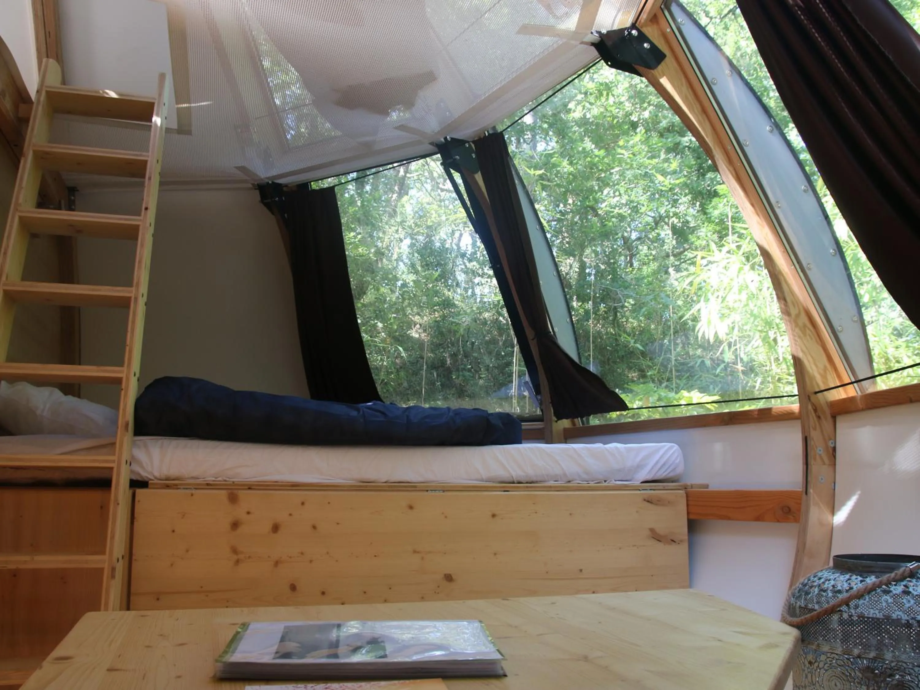 Bed in Lodging Le Lac
