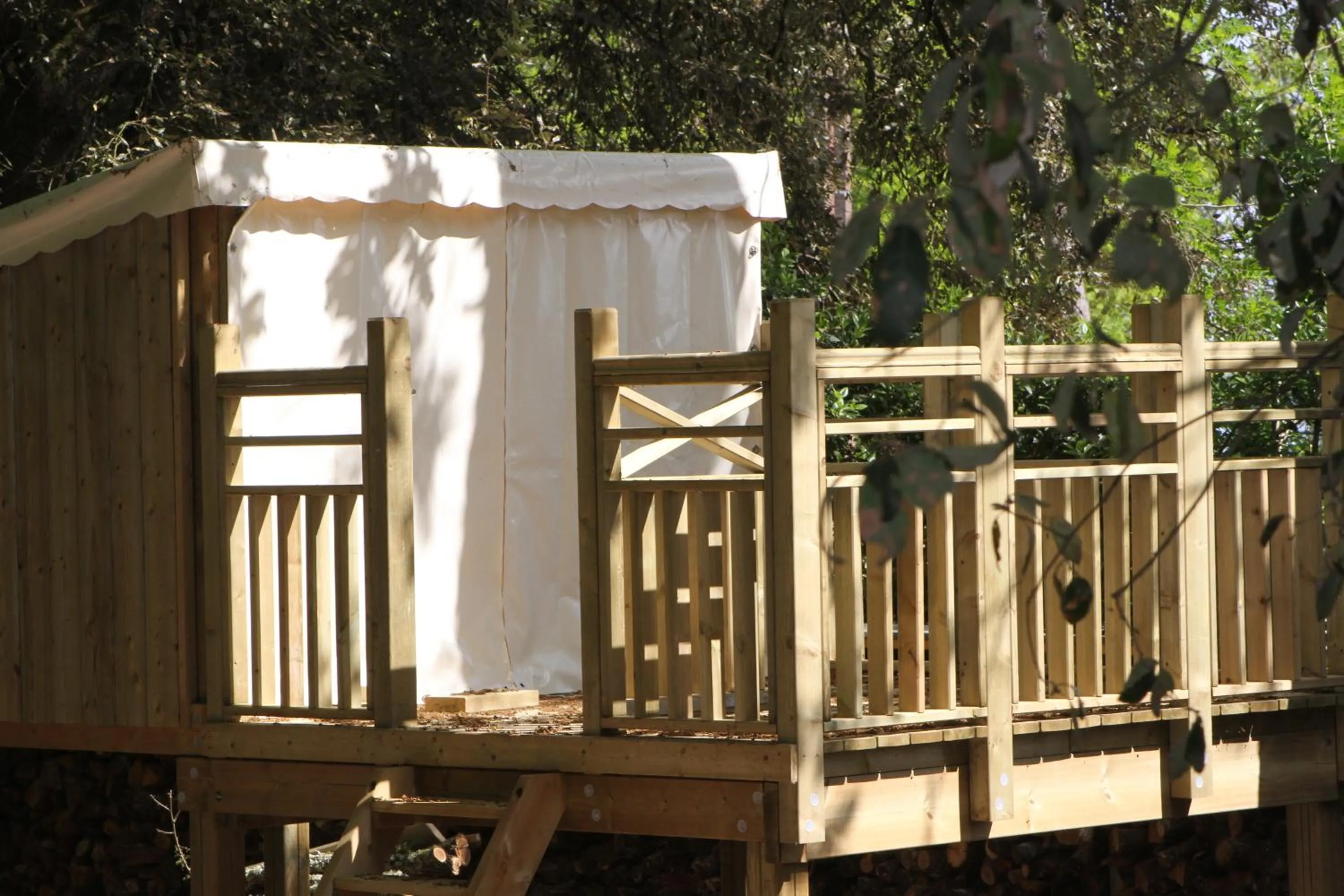 Balcony/Terrace in Lodging Le Lac