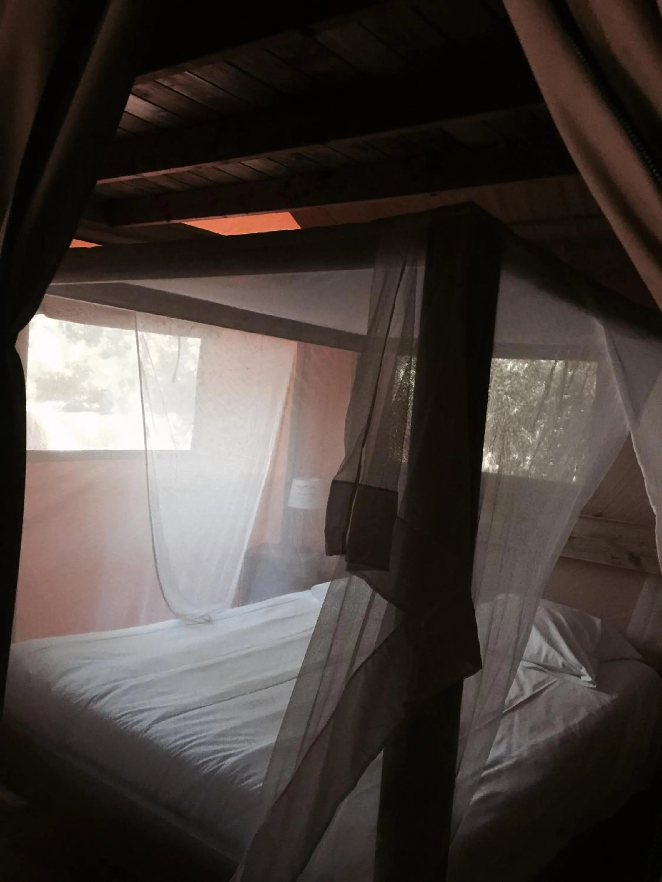 Bed in Lodging Le Lac
