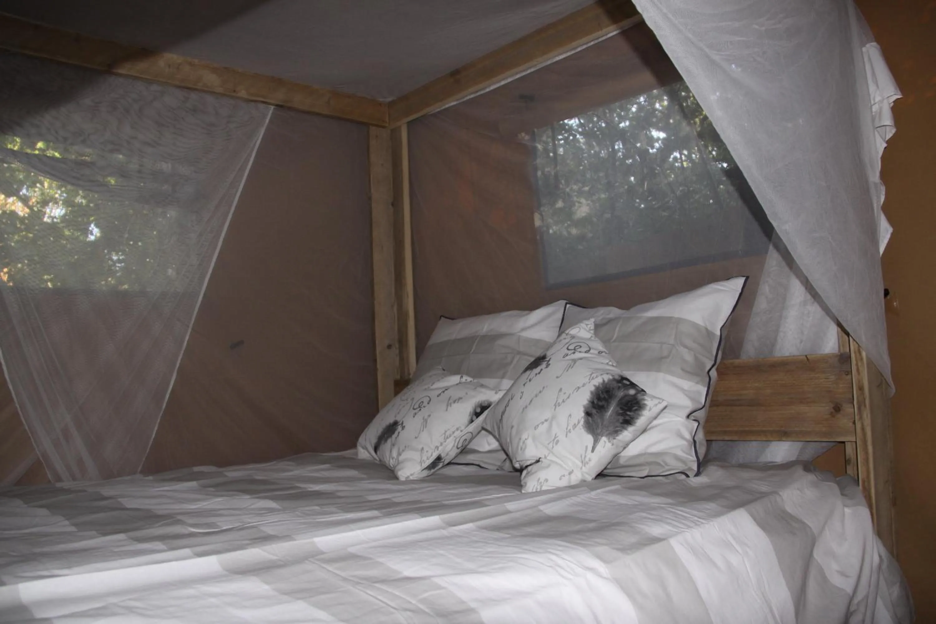 Bed in Lodging Le Lac