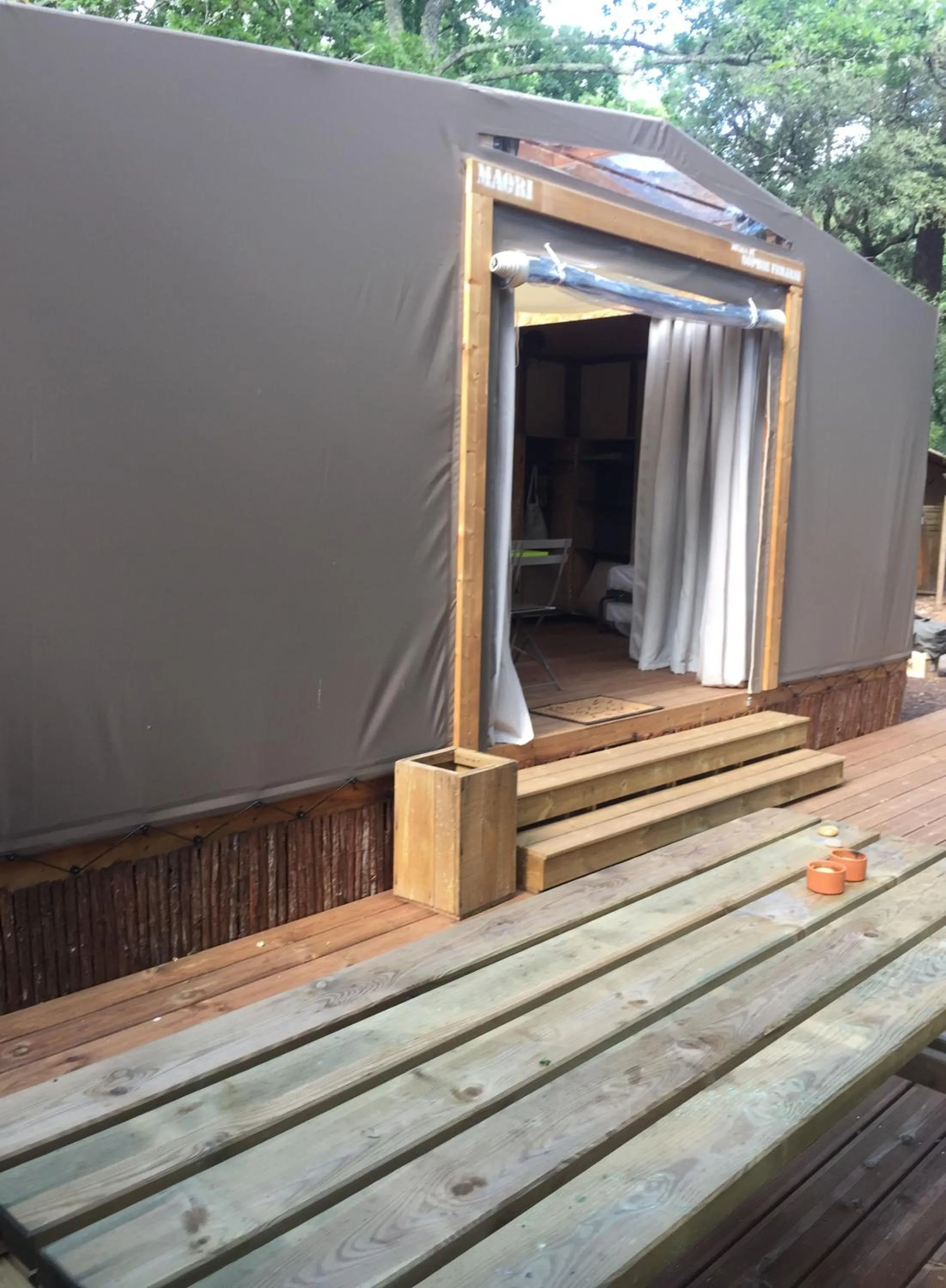 Balcony/Terrace in Lodging Le Lac