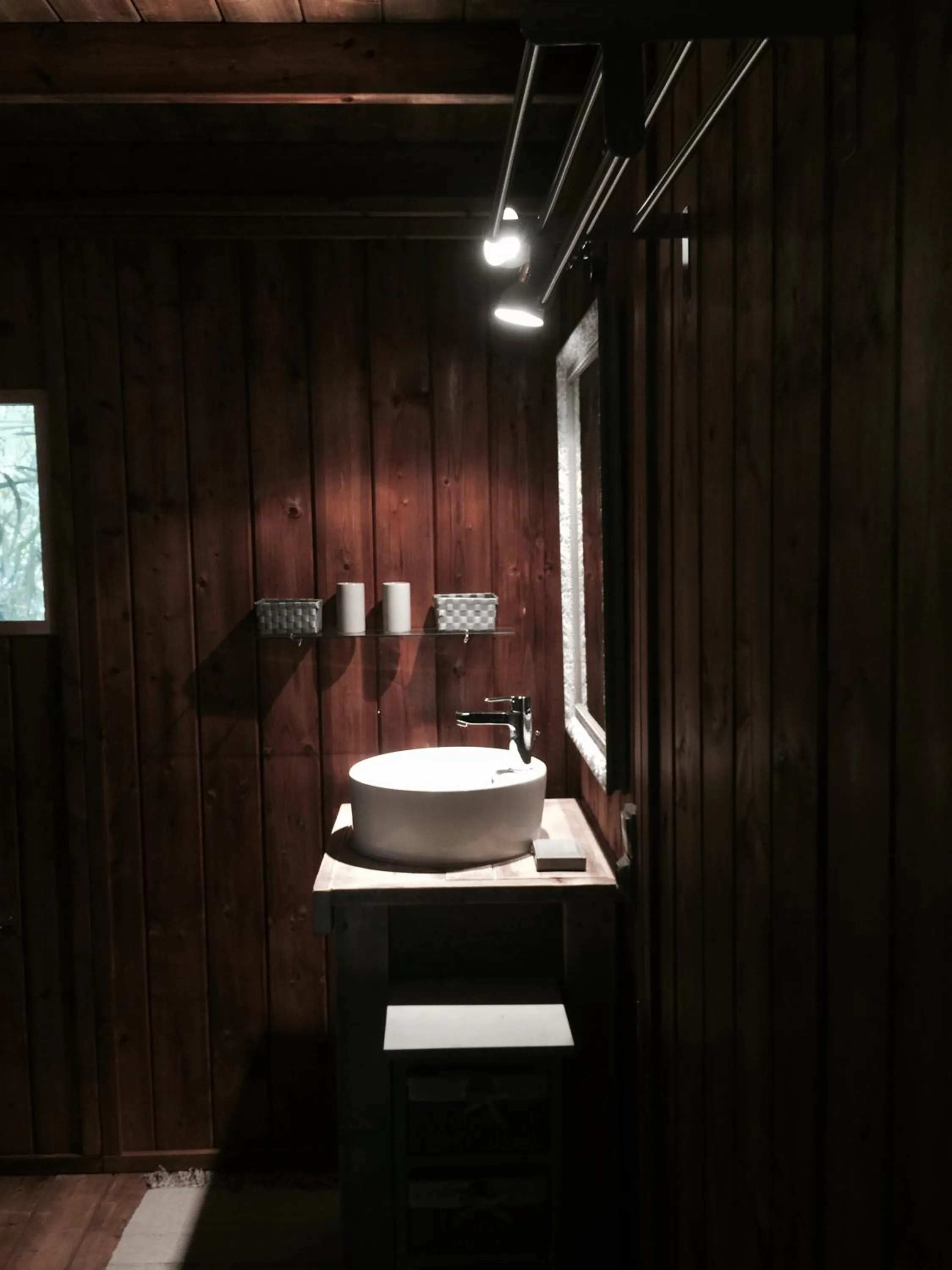Bathroom in Lodging Le Lac