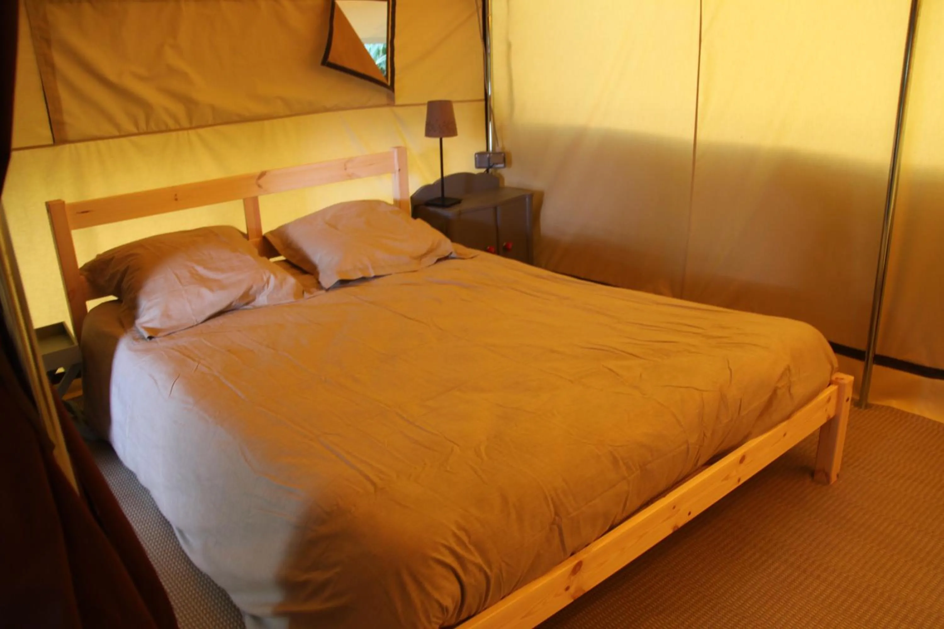 Bed in Lodging Le Lac