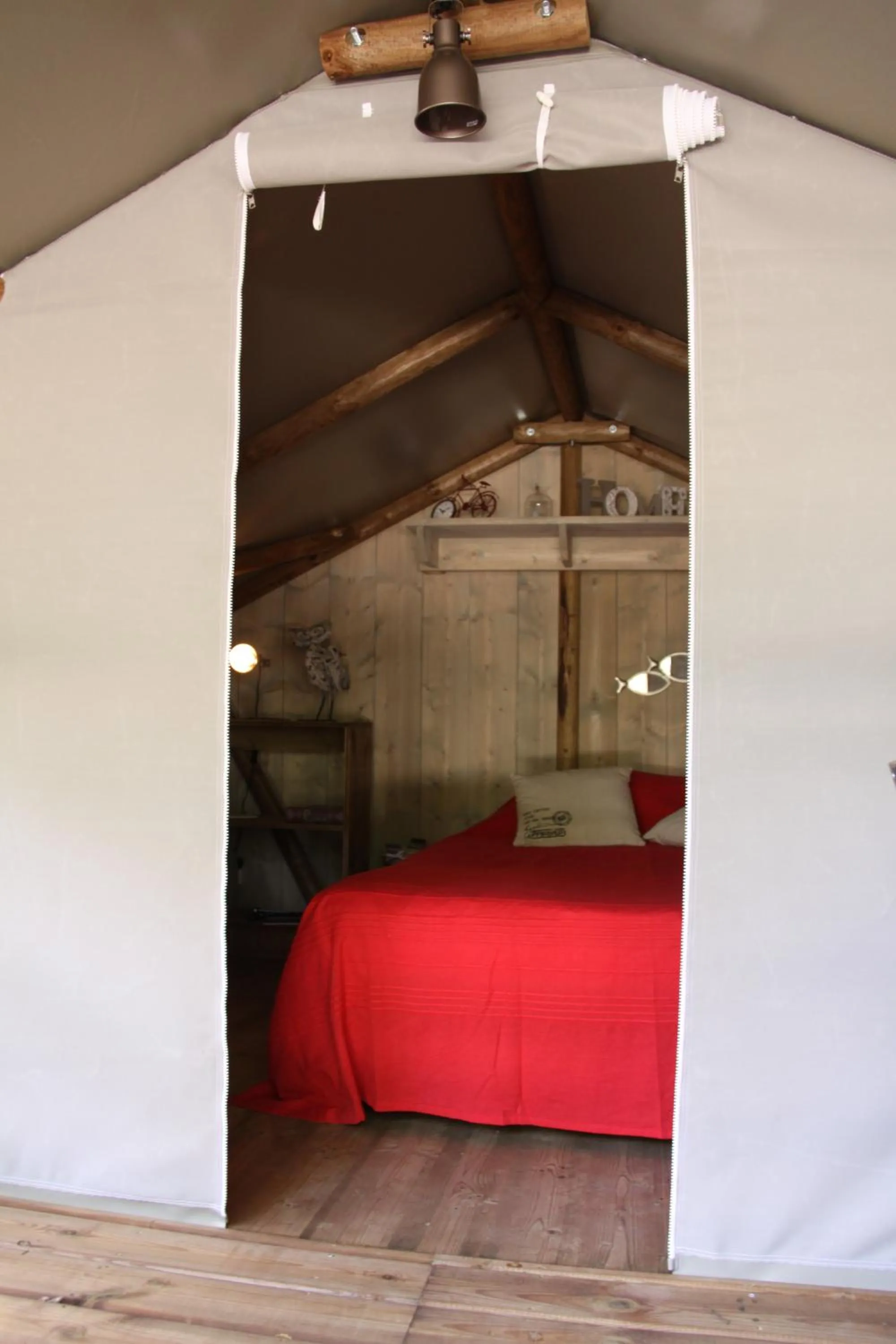 Bed in Lodging Le Lac