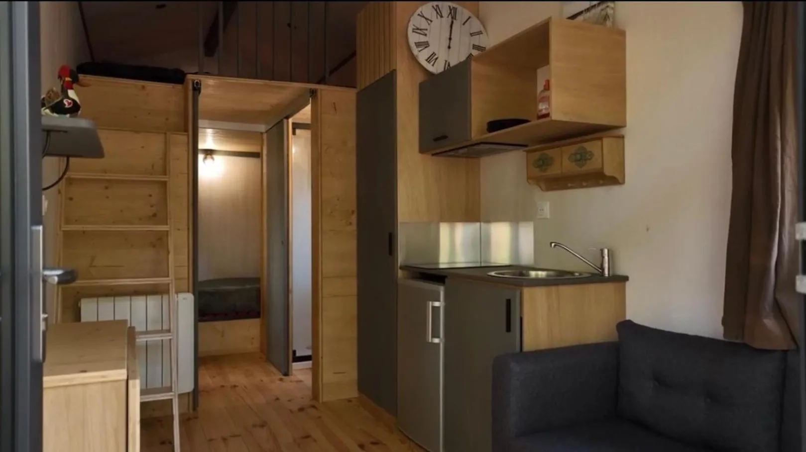 kitchen in Lodging Le Lac