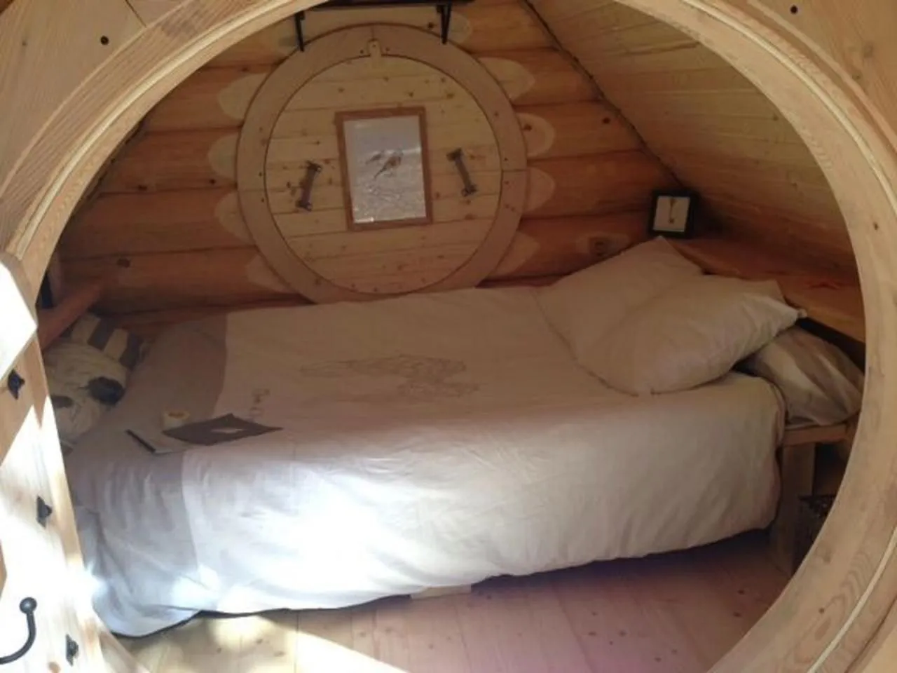Bed in Lodging Le Lac