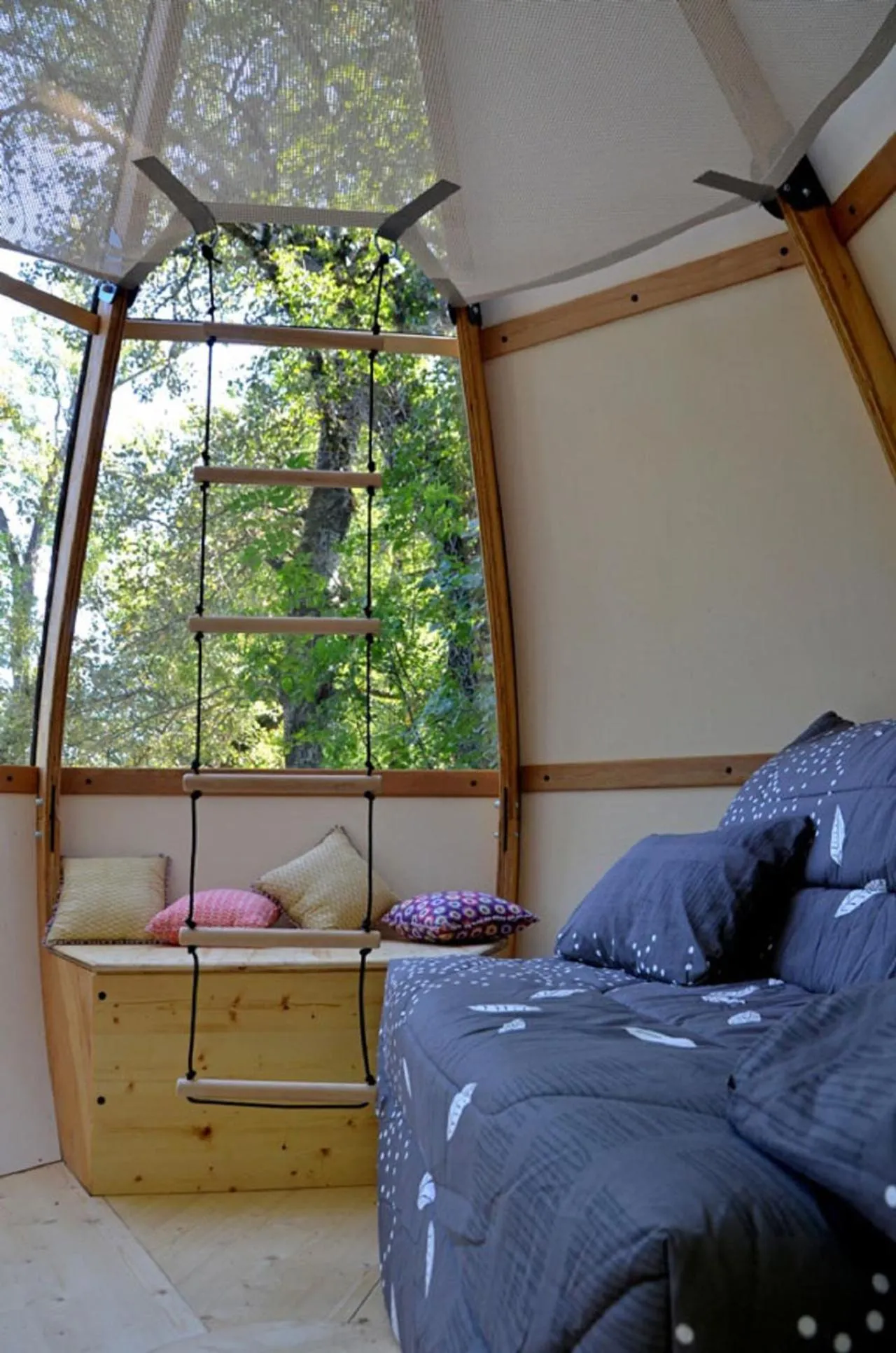 Bed in Lodging Le Lac