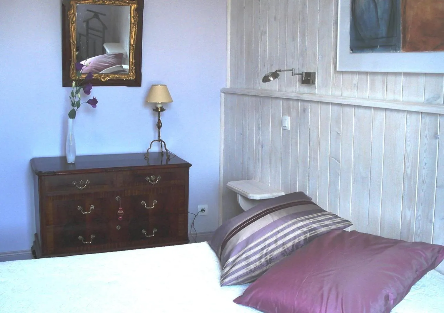 Bed in Maison d'hôtes La Tuilerie