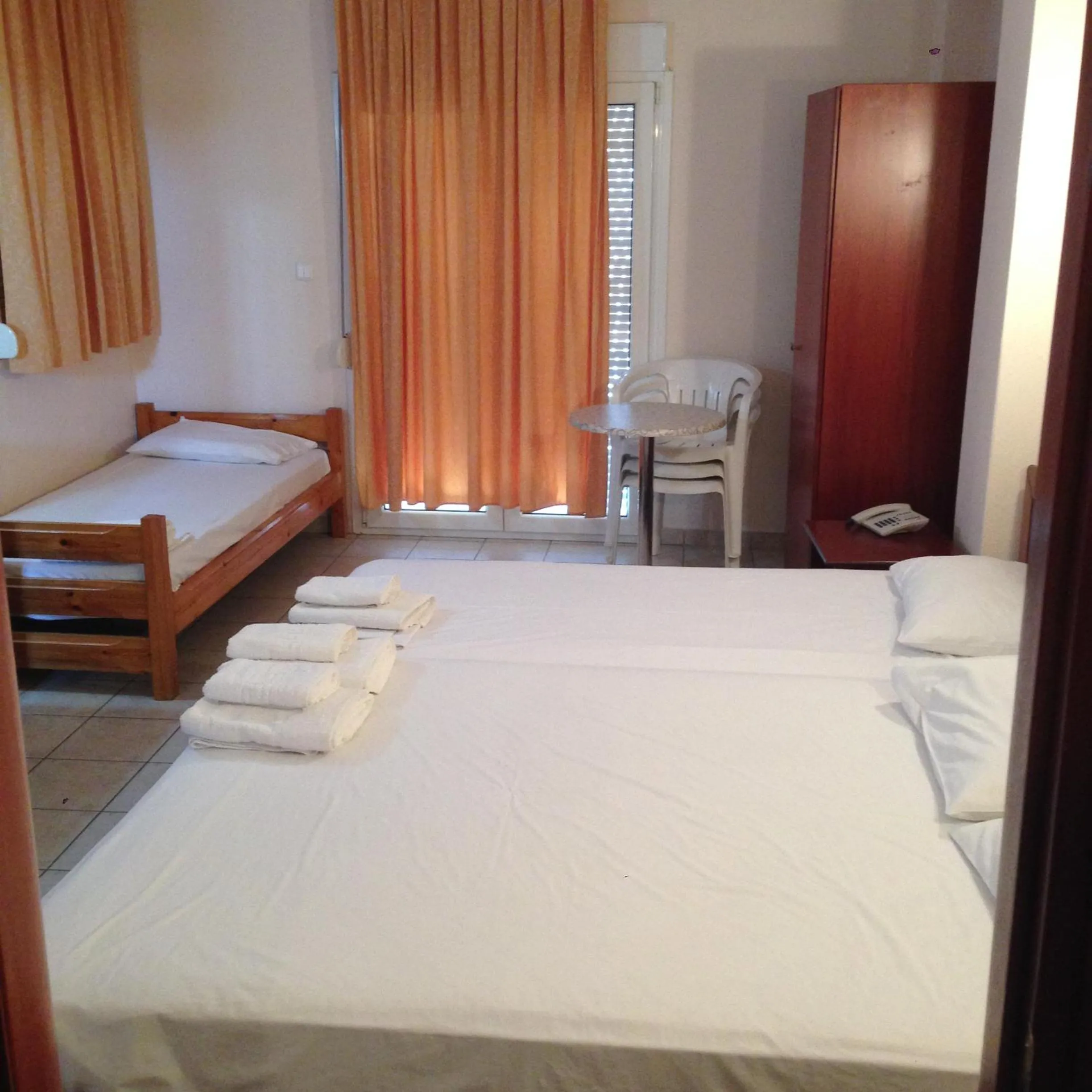 Bedroom in Hotel Akrogiali