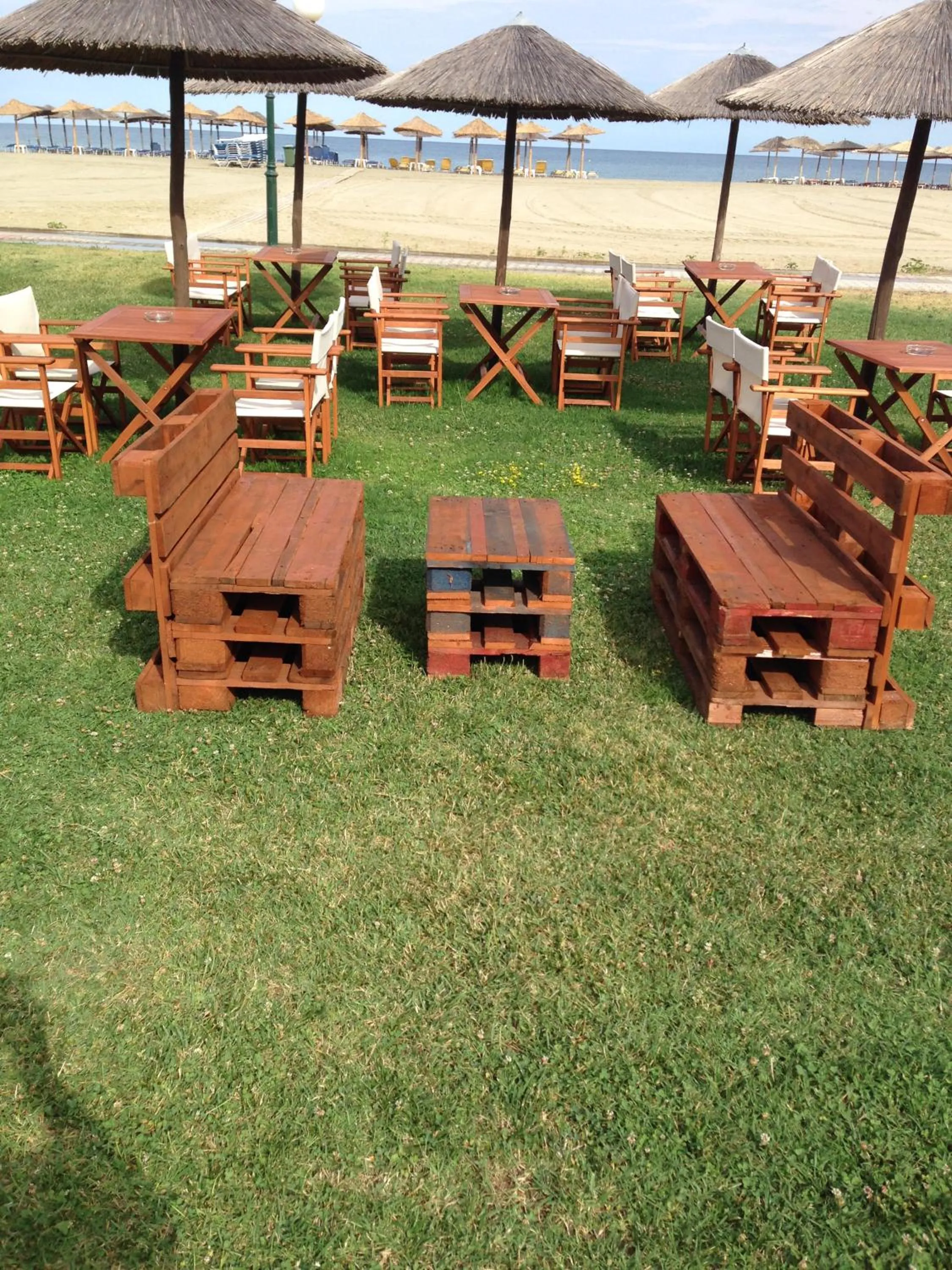 Patio in Hotel Akrogiali