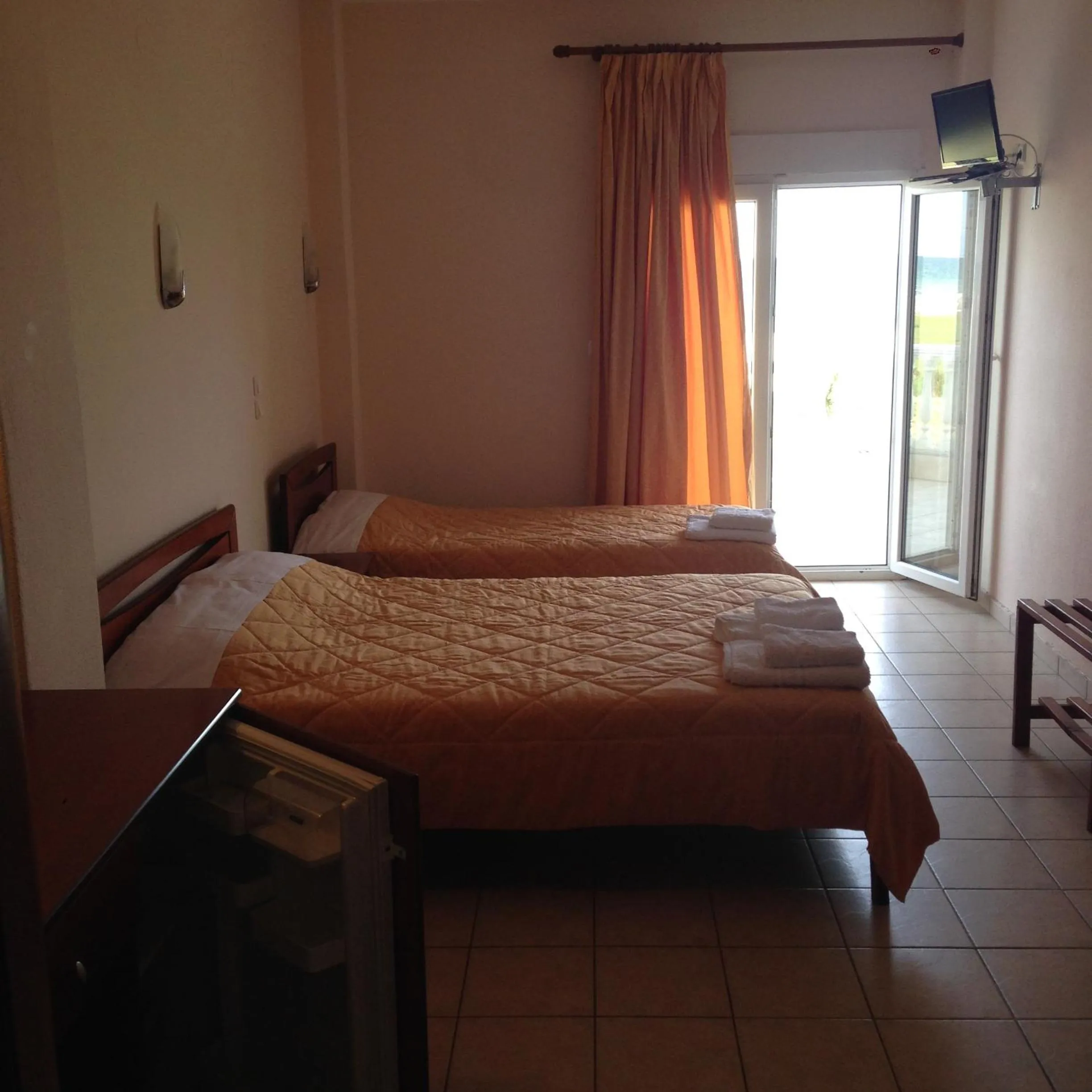 Bedroom in Hotel Akrogiali