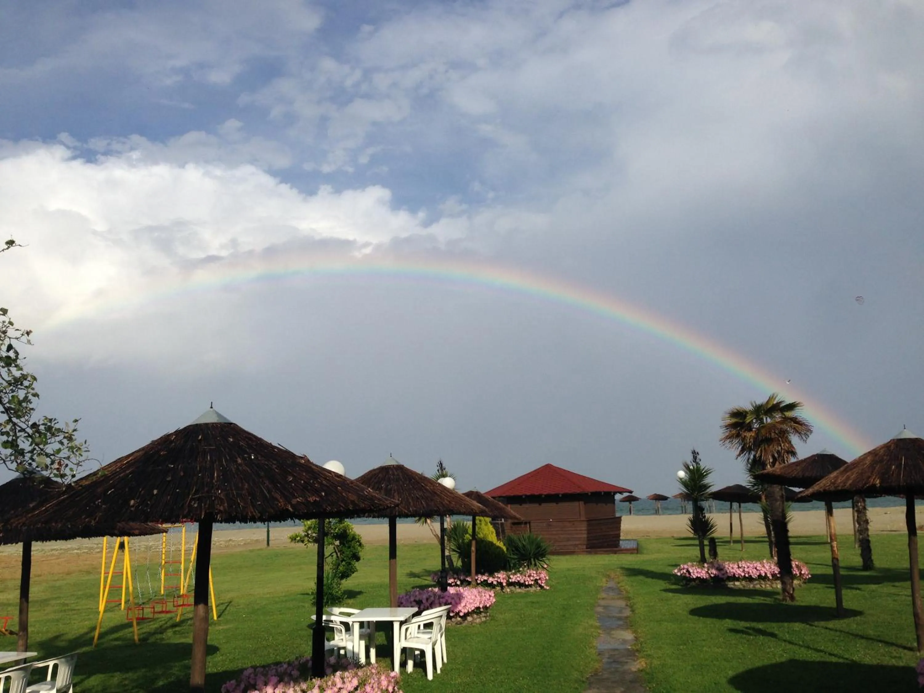 Shower in Hotel Akrogiali